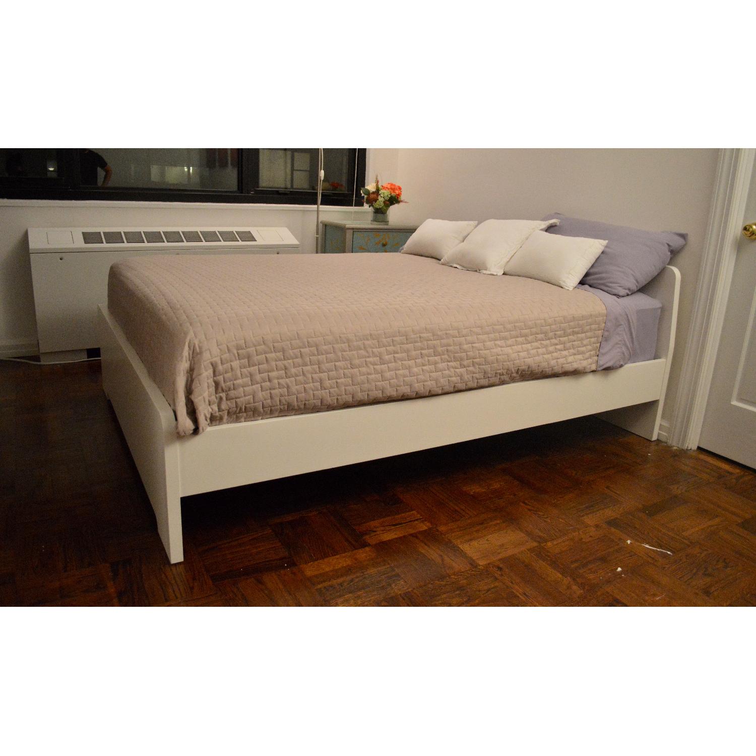 Ikea Askvoll Queen Bed Frame AptDeco