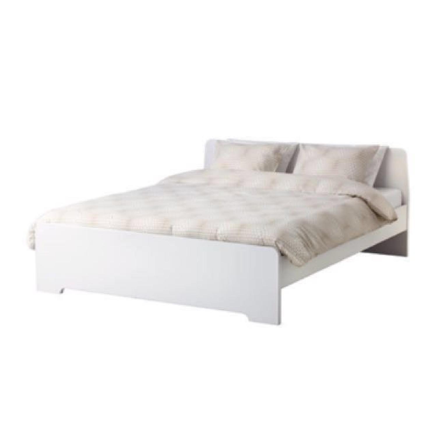 Ikea Askvoll Queen Bed Frame AptDeco