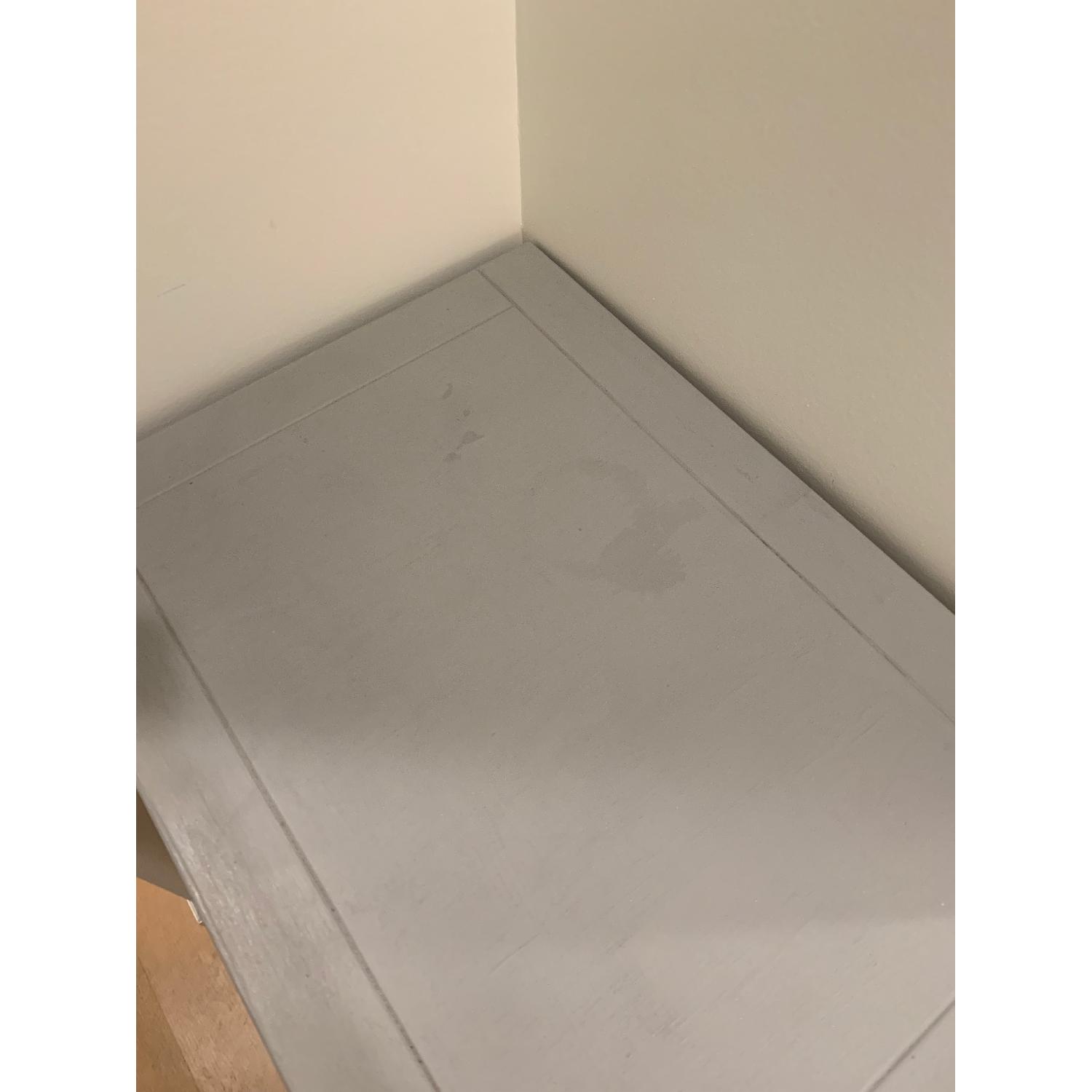 Home Goods Painted Light Grey/Blue Dresser - image-3