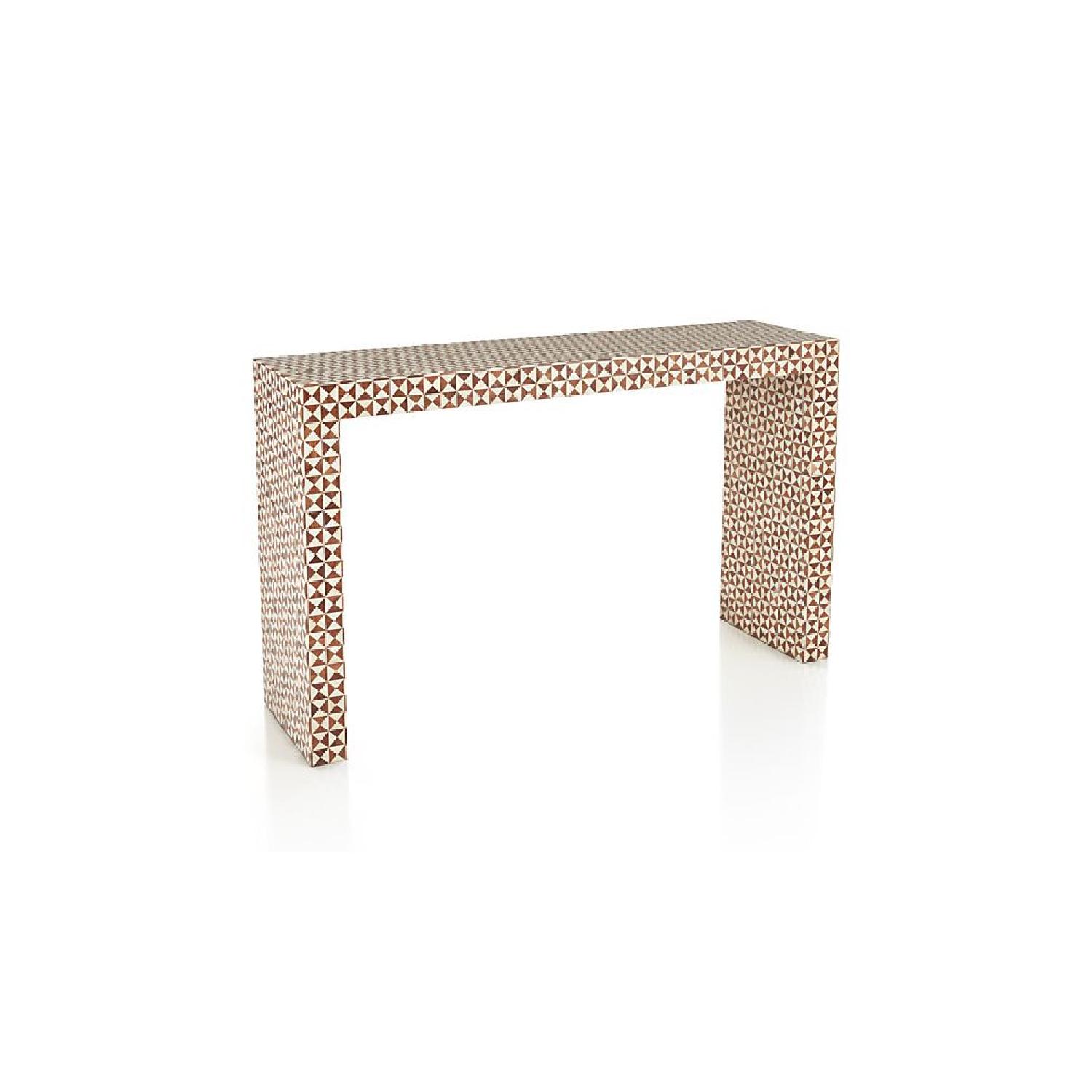 Crate & Barrel Moroccan Style Console Table - image-3