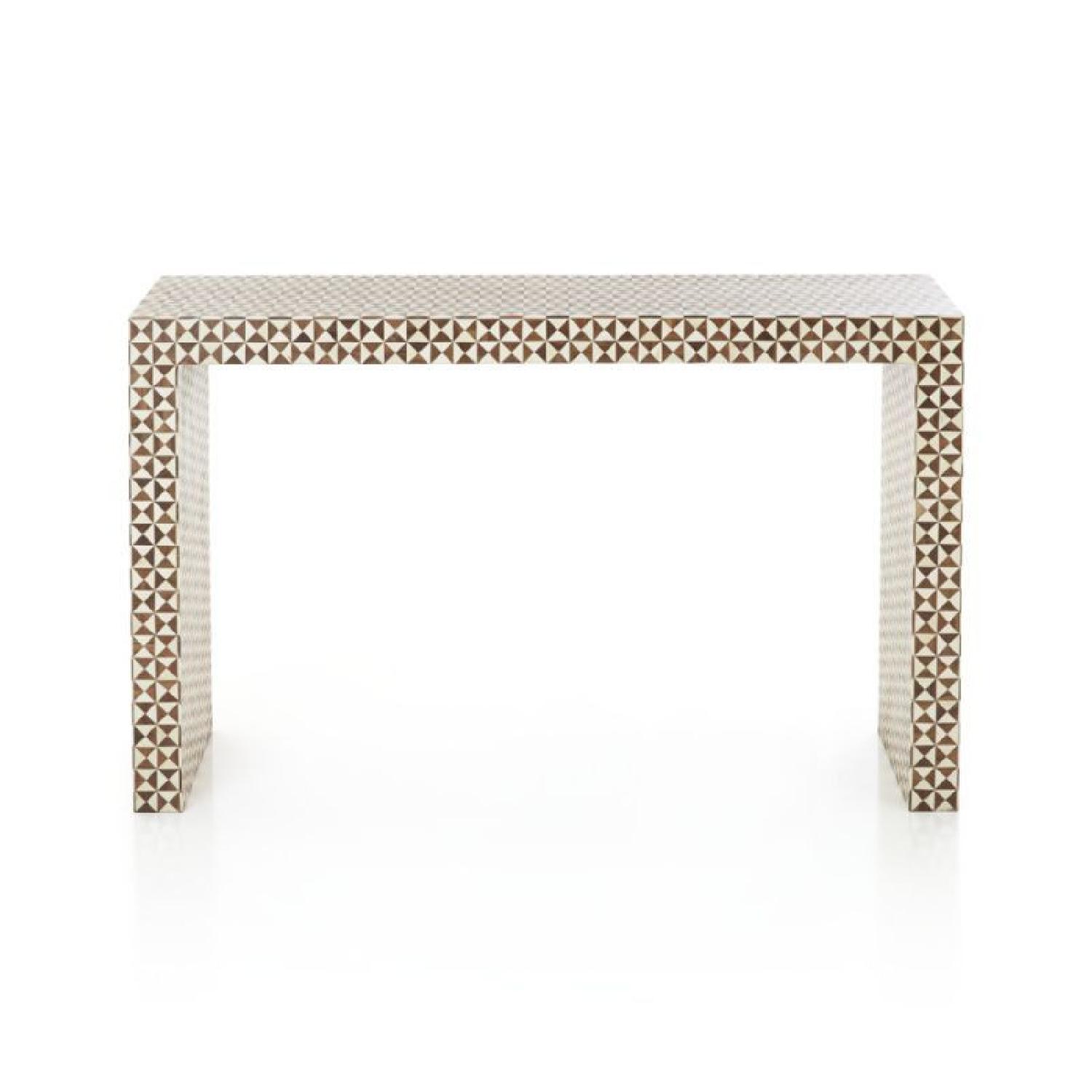 Crate & Barrel Moroccan Style Console Table - image-0