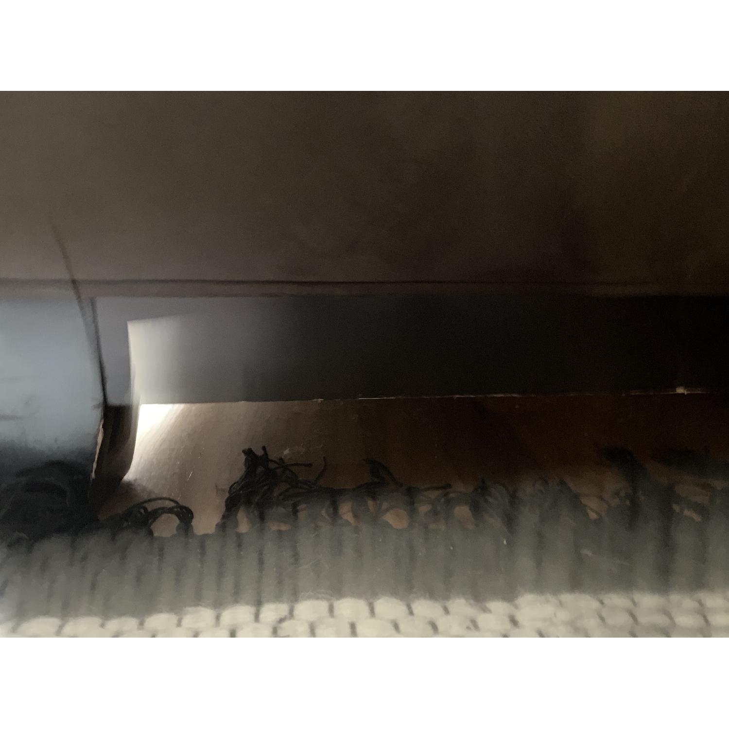 Raymour & Flanigan Brown Suede Sectional Sofa - image-6