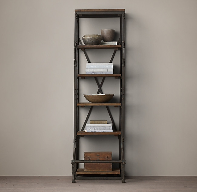 Restoration Hardware French Library Single Shelving