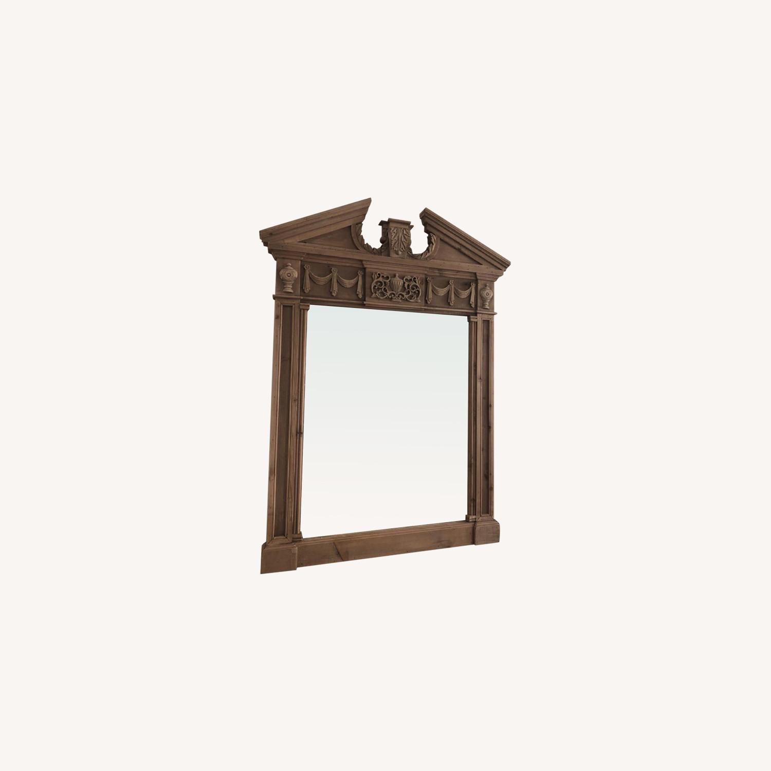 Restoration Hardware Entablature Mirror - image-0