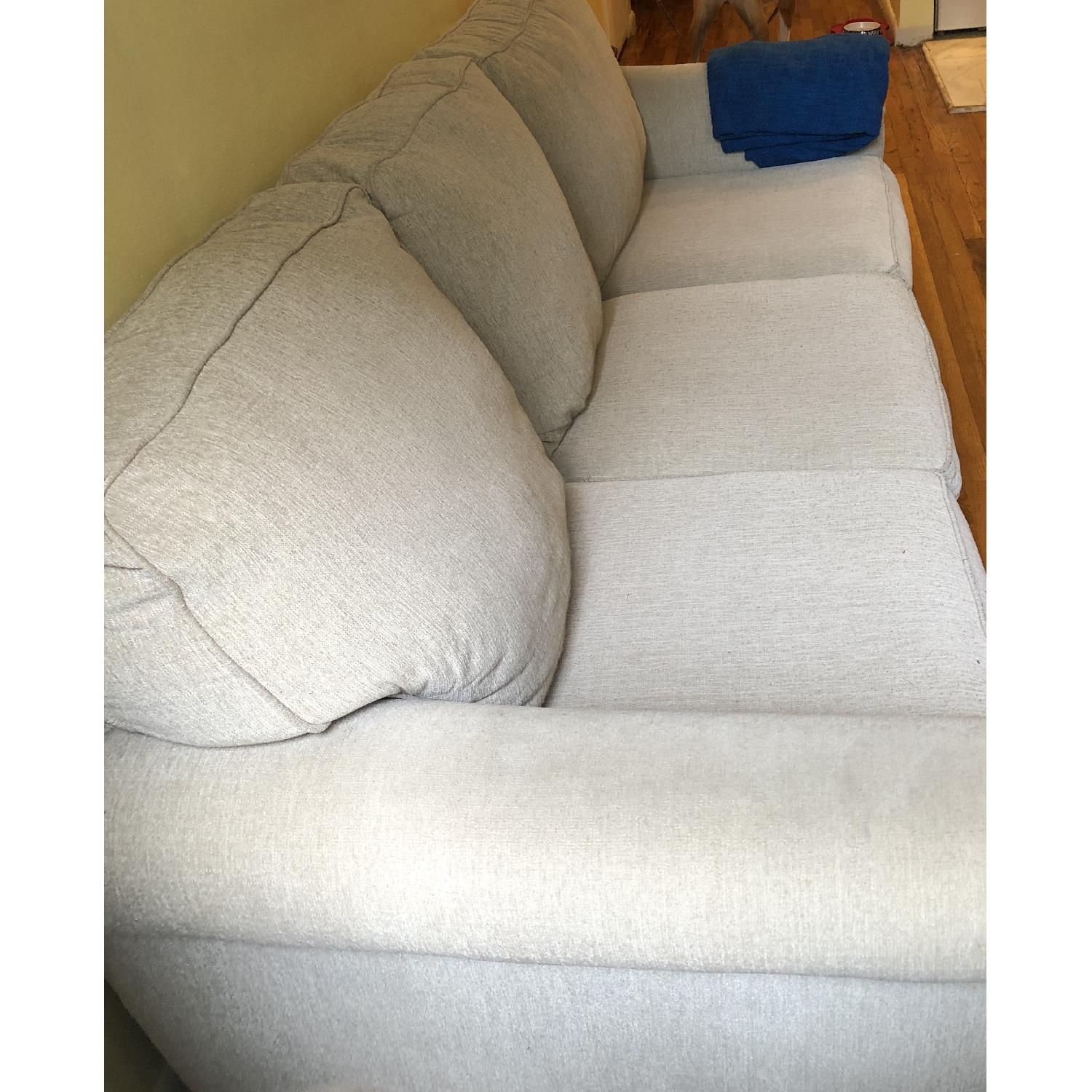 Ashley Beige Studded Sleeper Sofa - image-3