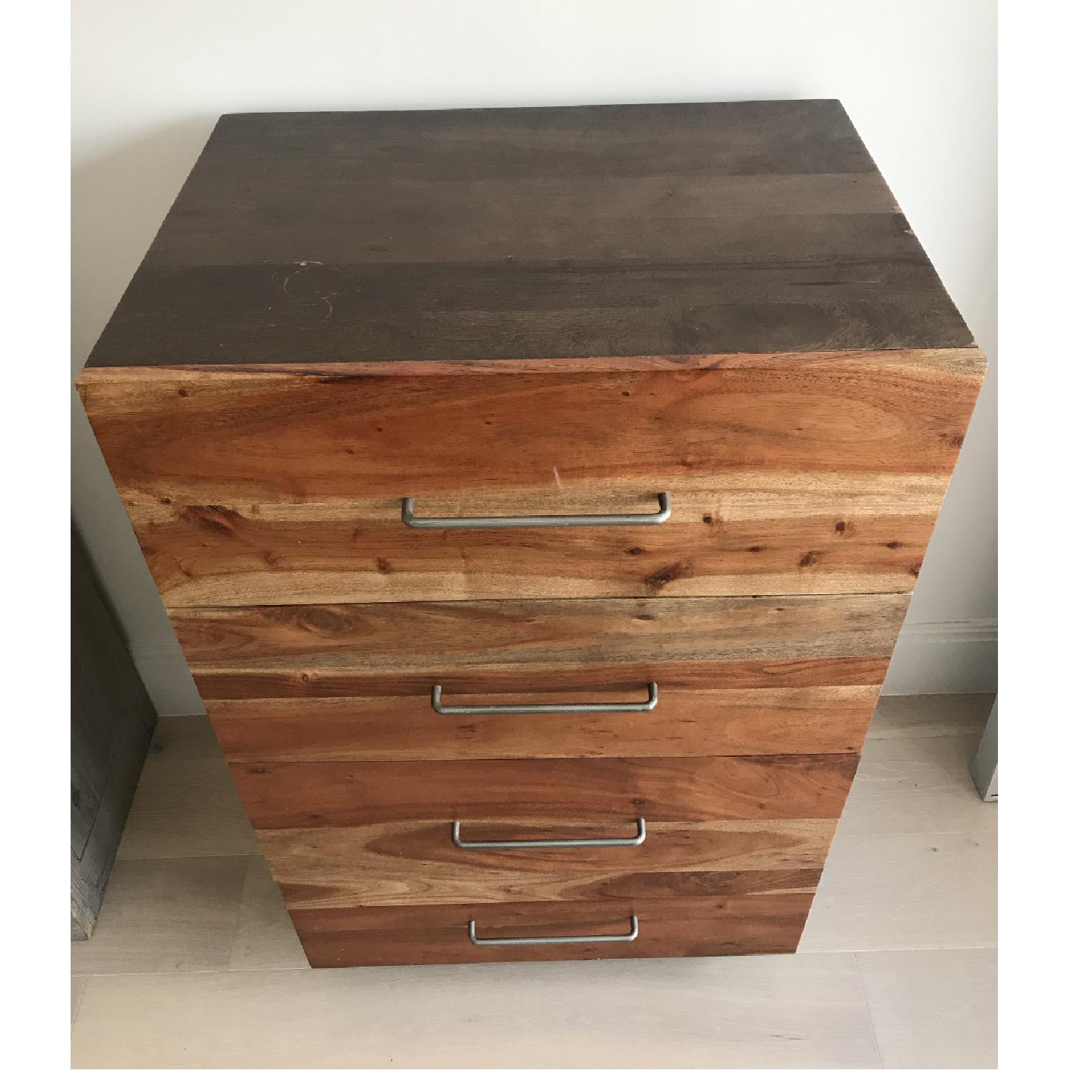 CB2 Link Acacia Tall Chest - image-2