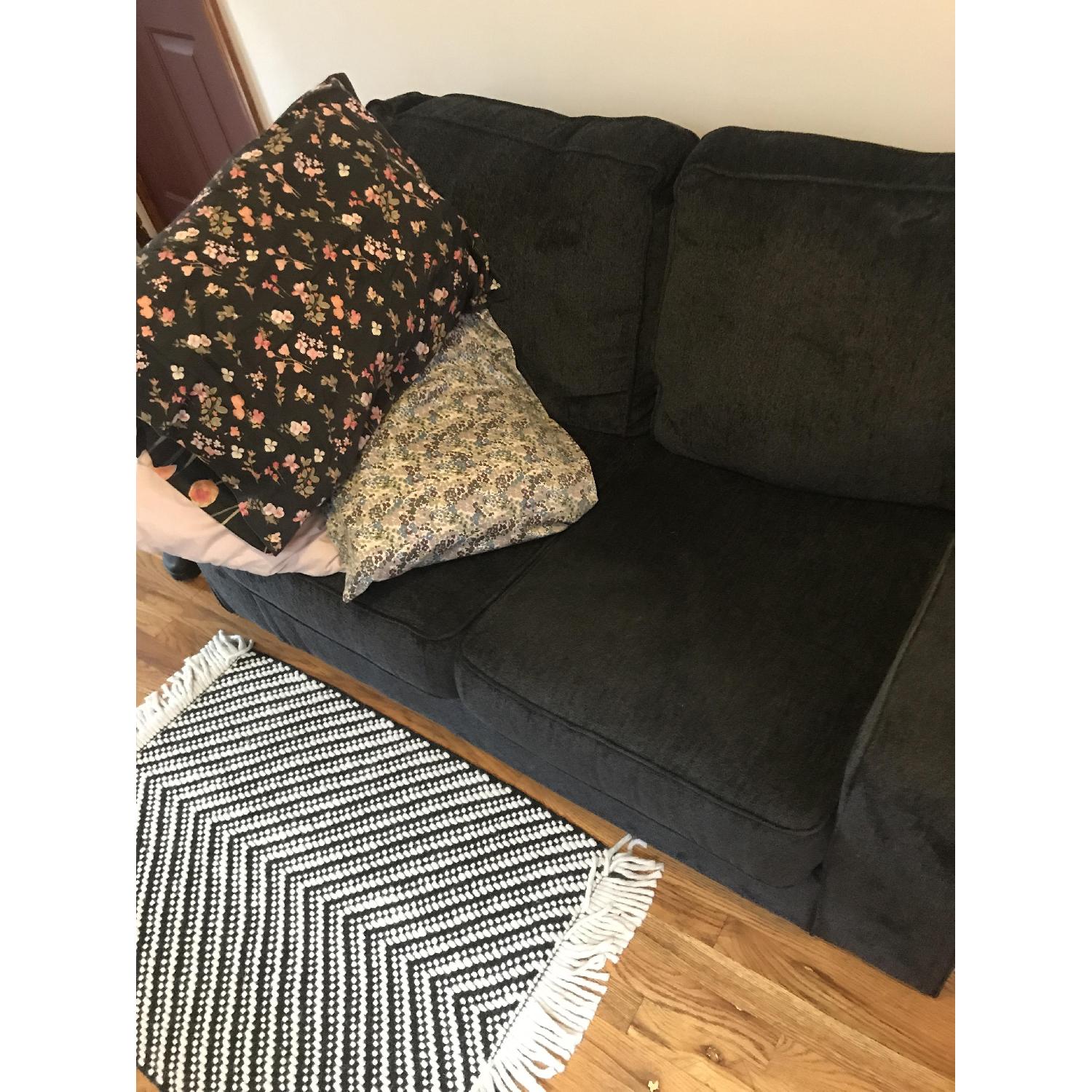 Gray Loveseat - image-3