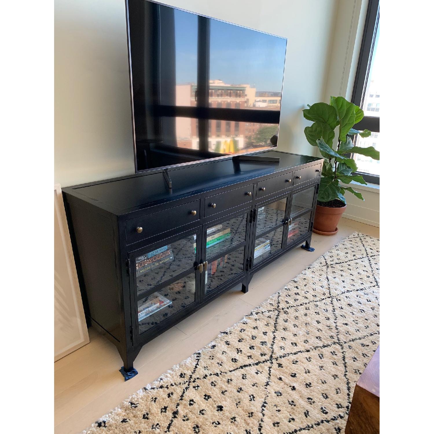 Harry Black Metal Sideboard - image-1