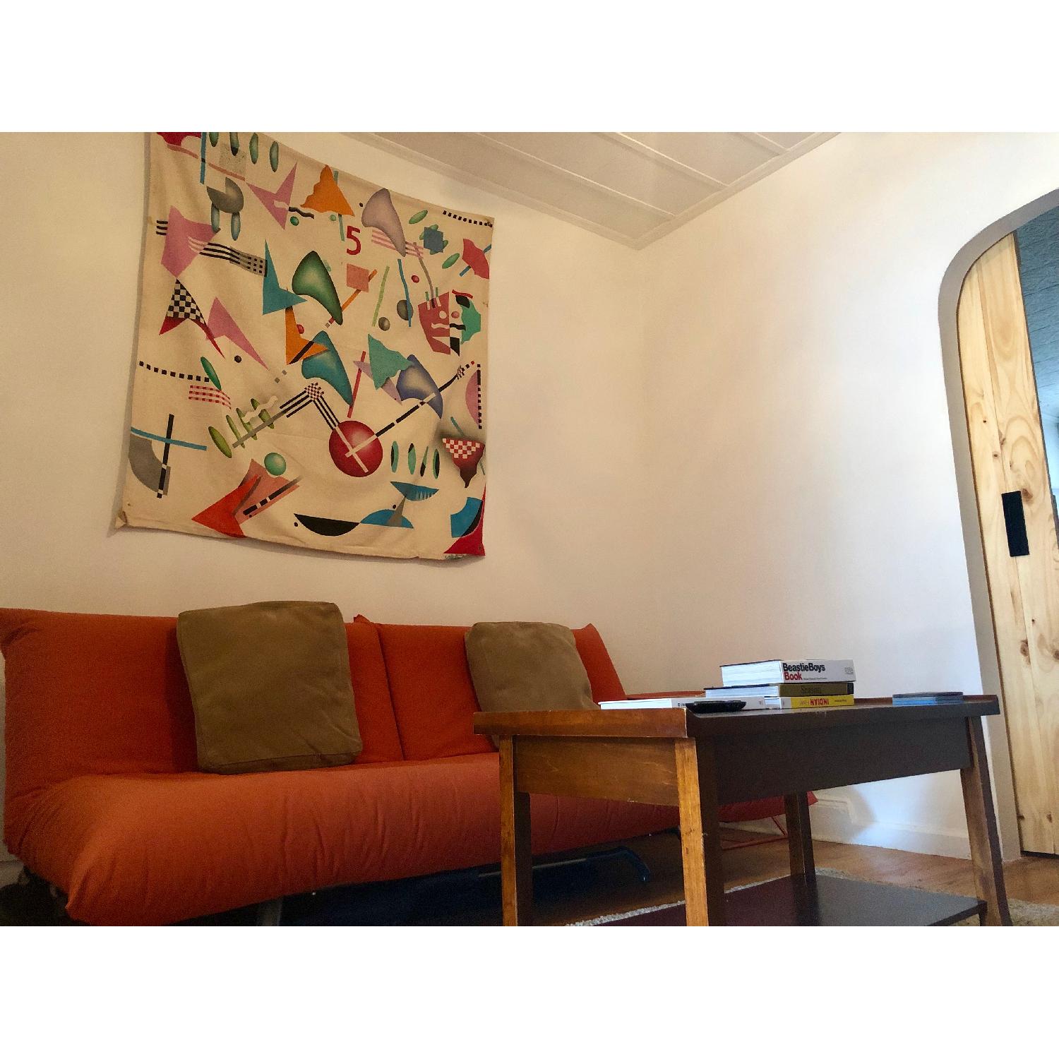 Orange Futon - image-1