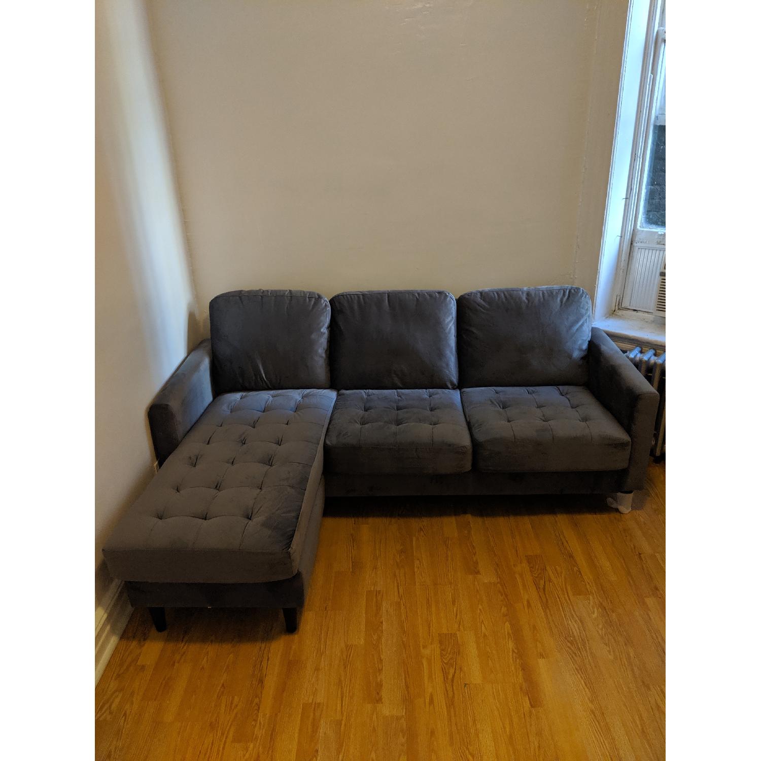 CosmoLiving Strummer Reversible Sectional Sofa - image-1