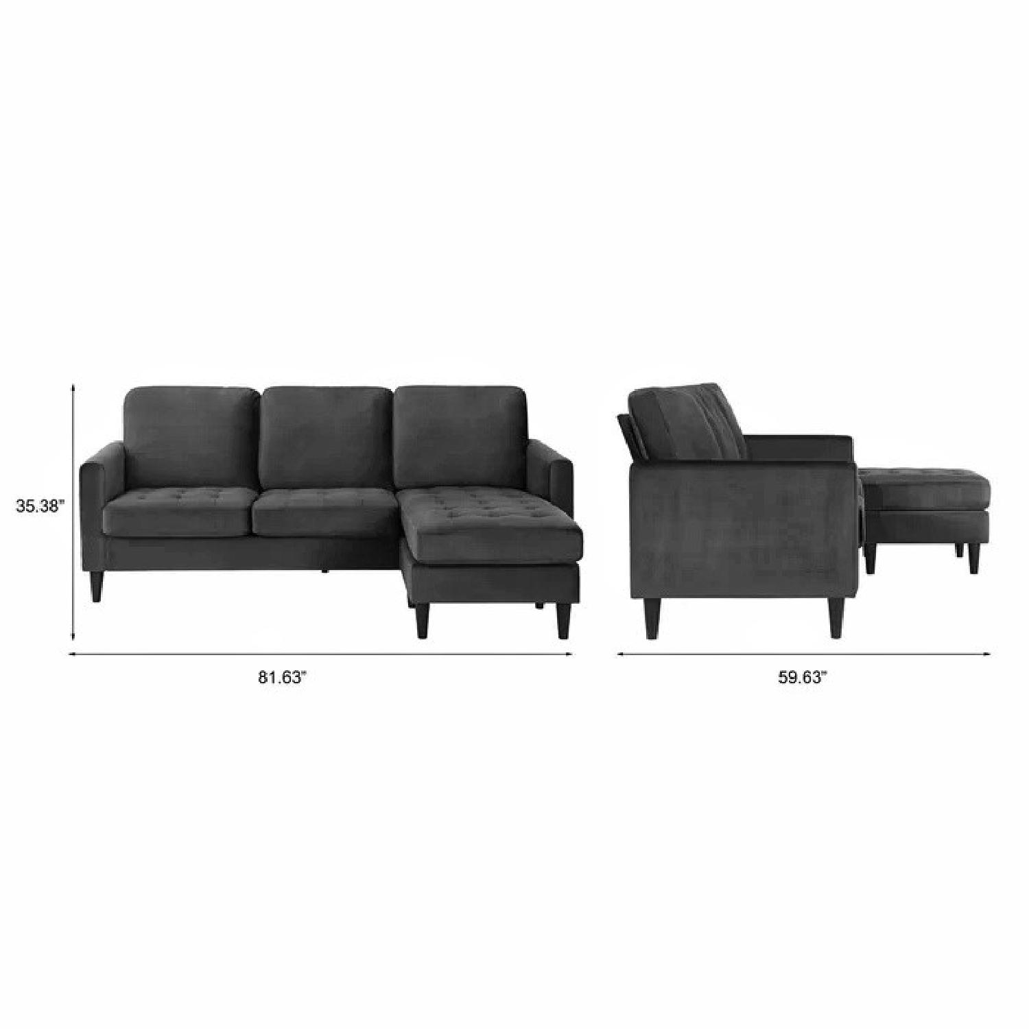 CosmoLiving Strummer Reversible Sectional Sofa - image-2