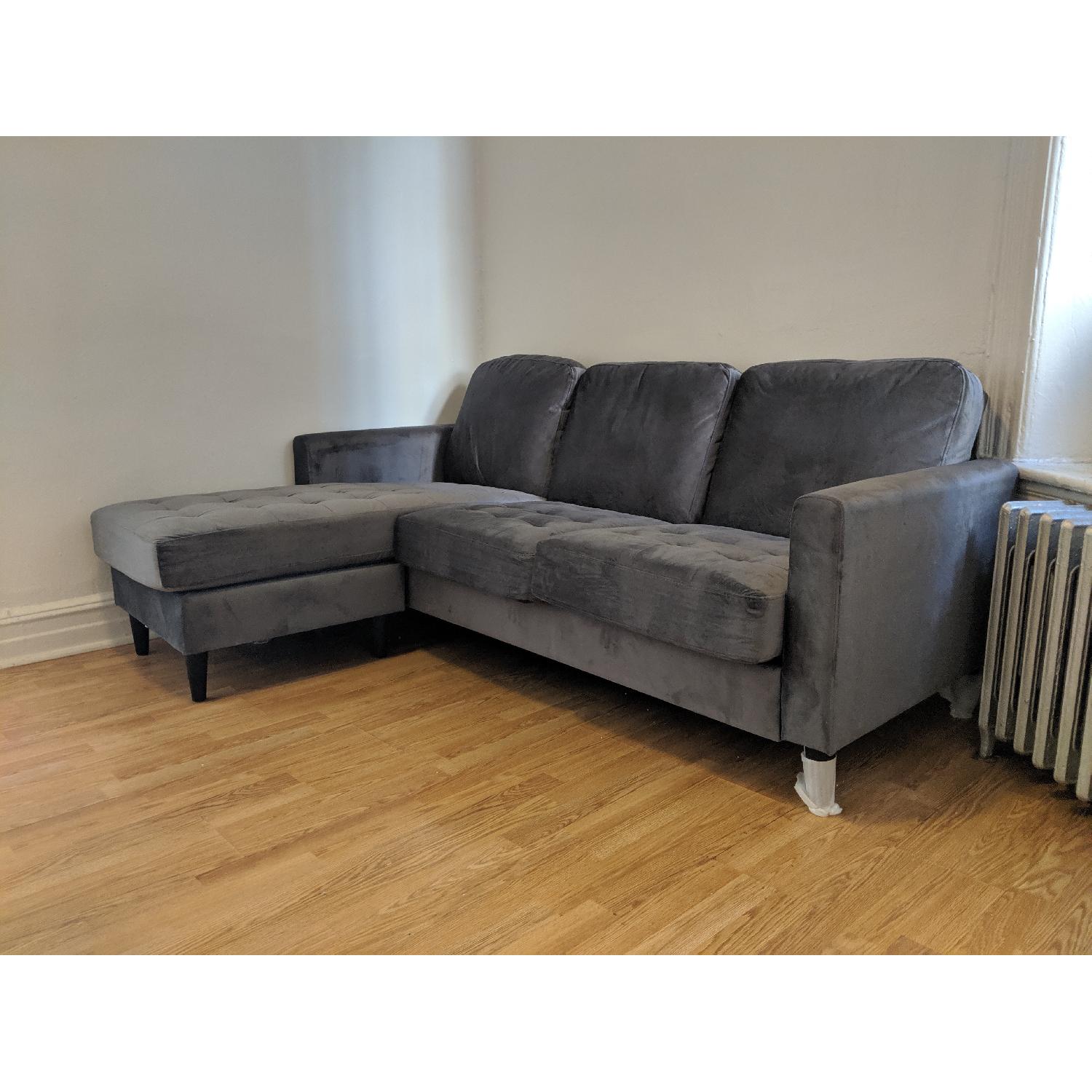 CosmoLiving Strummer Reversible Sectional Sofa - image-3