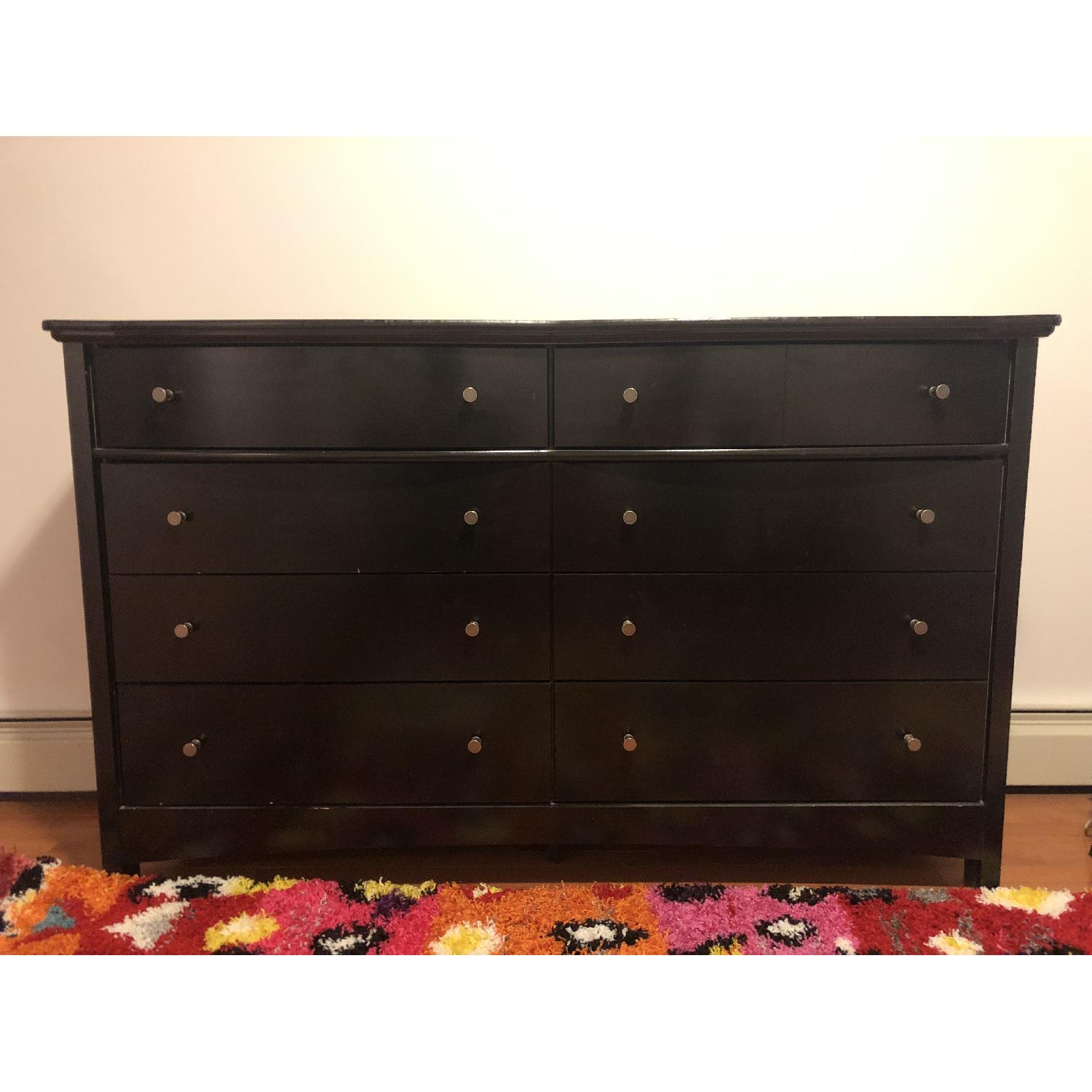 black empire waist dress GARVEE 8 Drawer Dresser