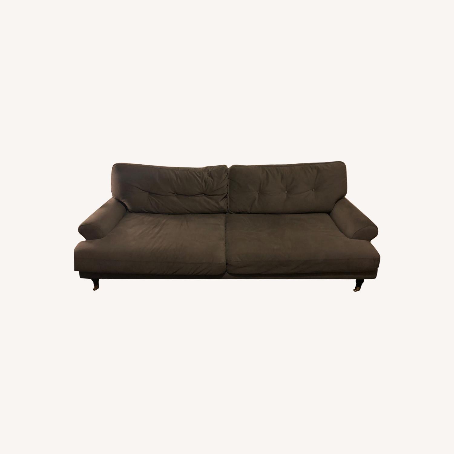 Target Grey Fabric Sofa AptDeco