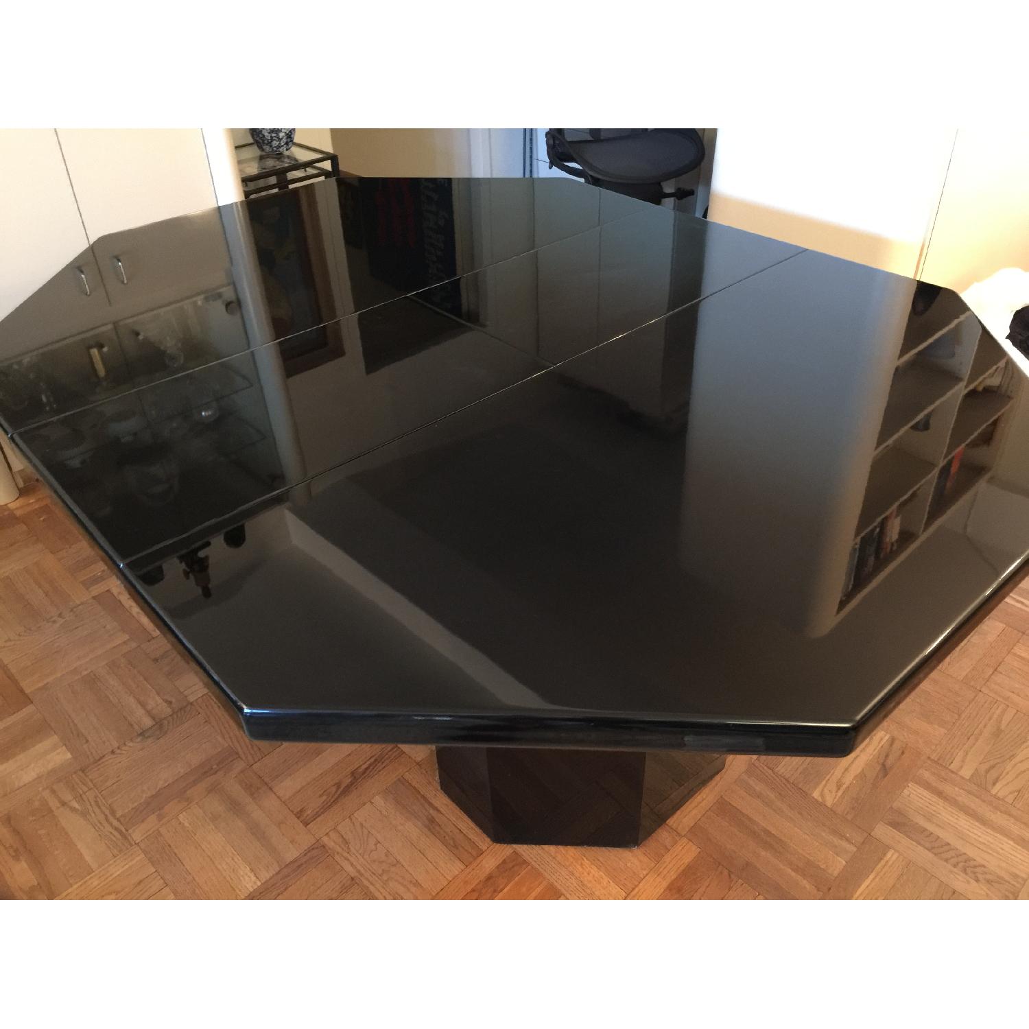 Vintage Expandable Octagonal Dining Table - image-3