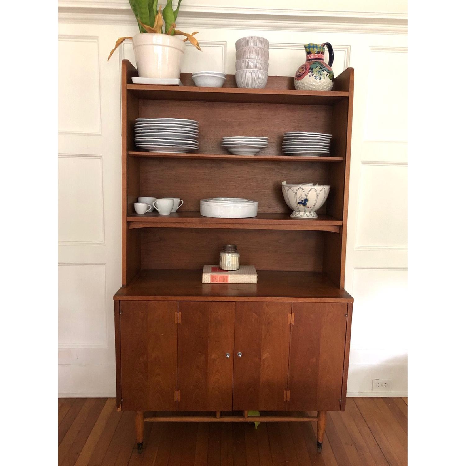 Mid Century Modern Hutch/Cabinet - image-1