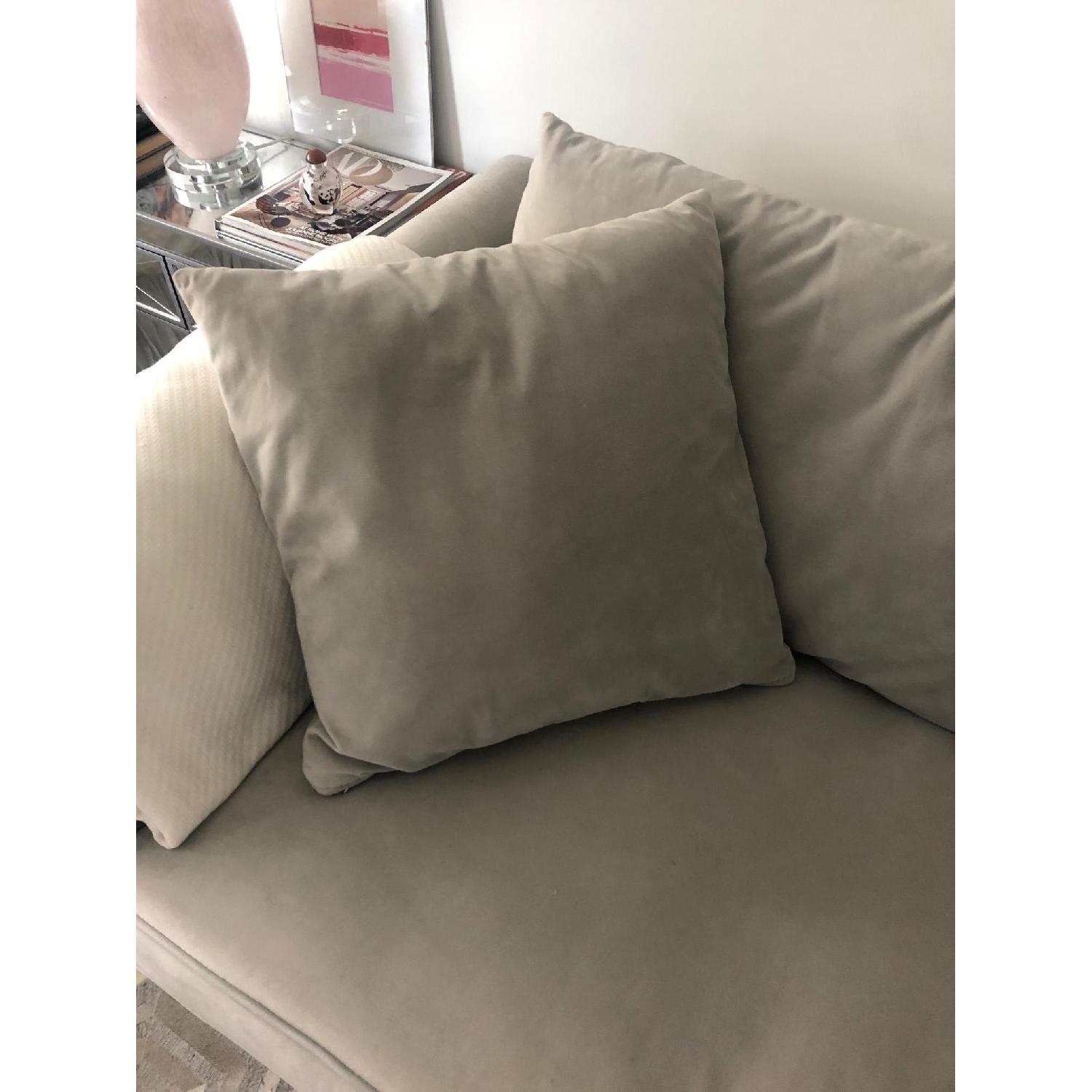 Z Gallerie Gray Pauline Sofa - image-3