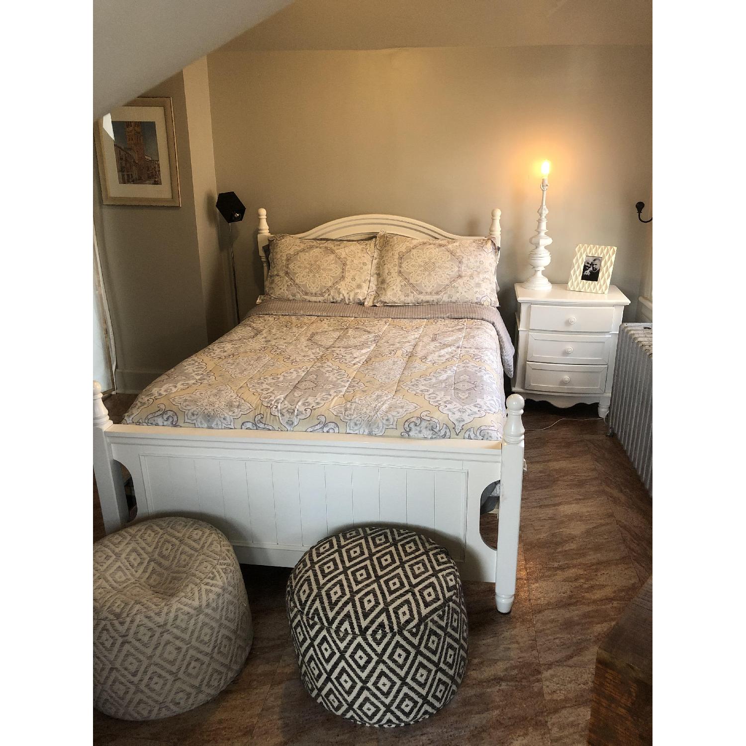 Raymour & Flanigan Rustic Double Bed - image-4