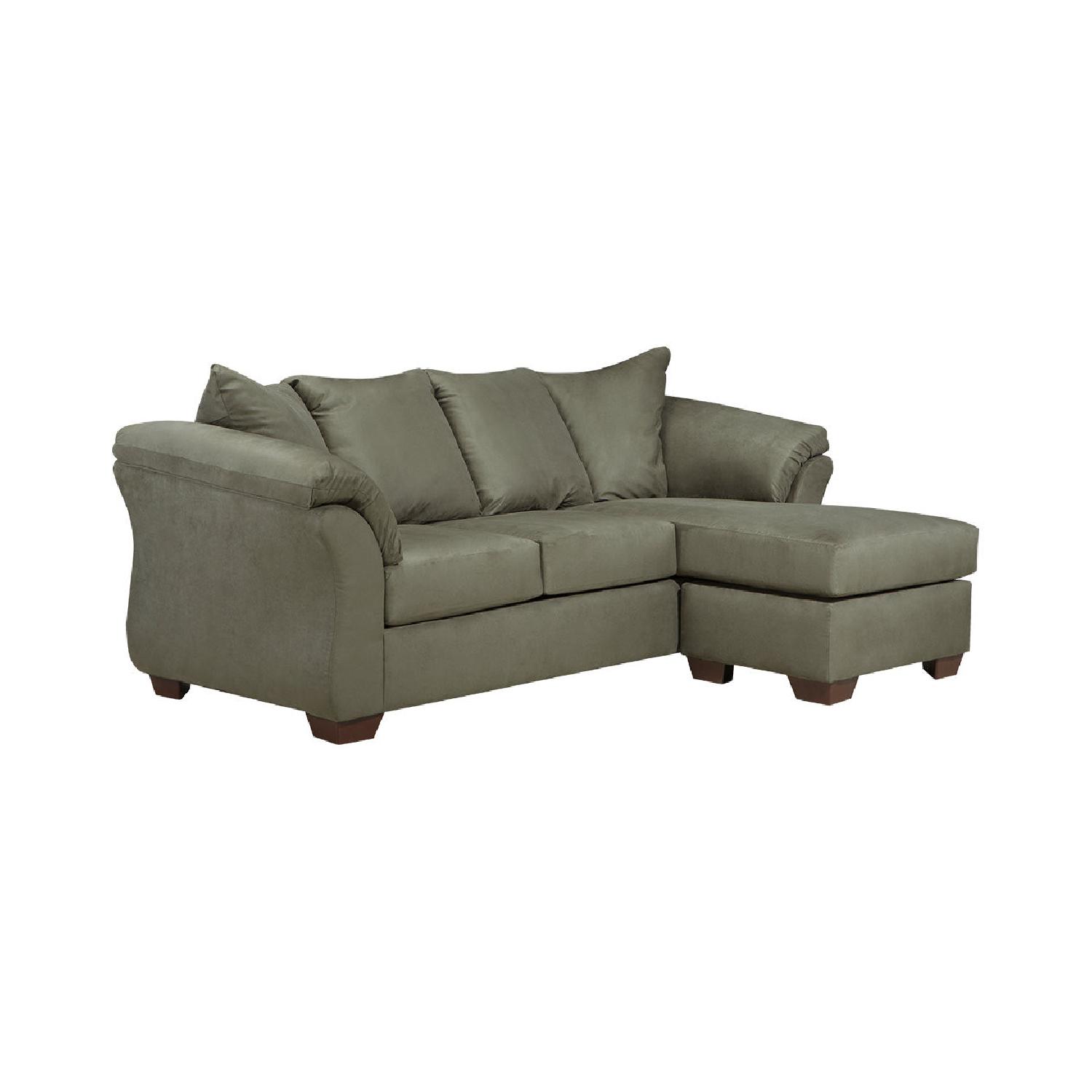 Ashley Darcy Chaise Sectional Sofa AptDeco