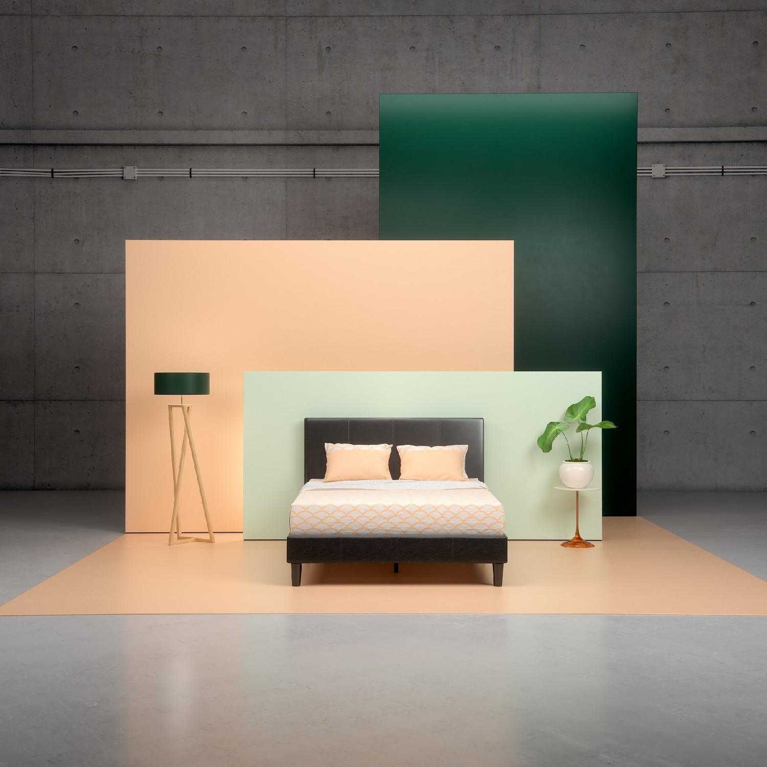Zinus Gerard Faux Leather Platform Bed Frame - image-4