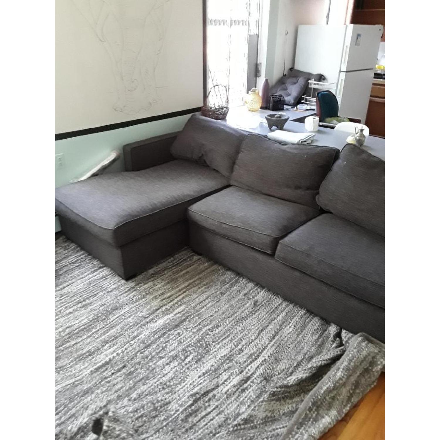 Crate & Barrel Lounge II Petite Sectional Sofa - image-2