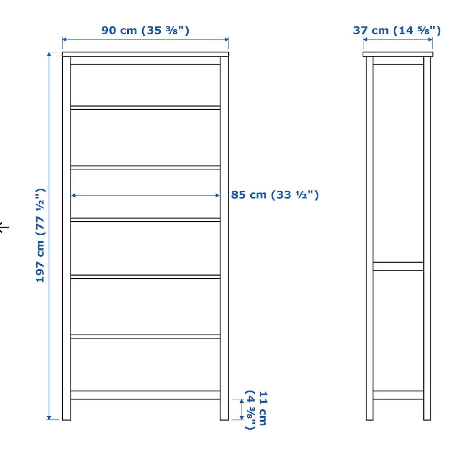 Ikea Hemnes Bookcase - image-1