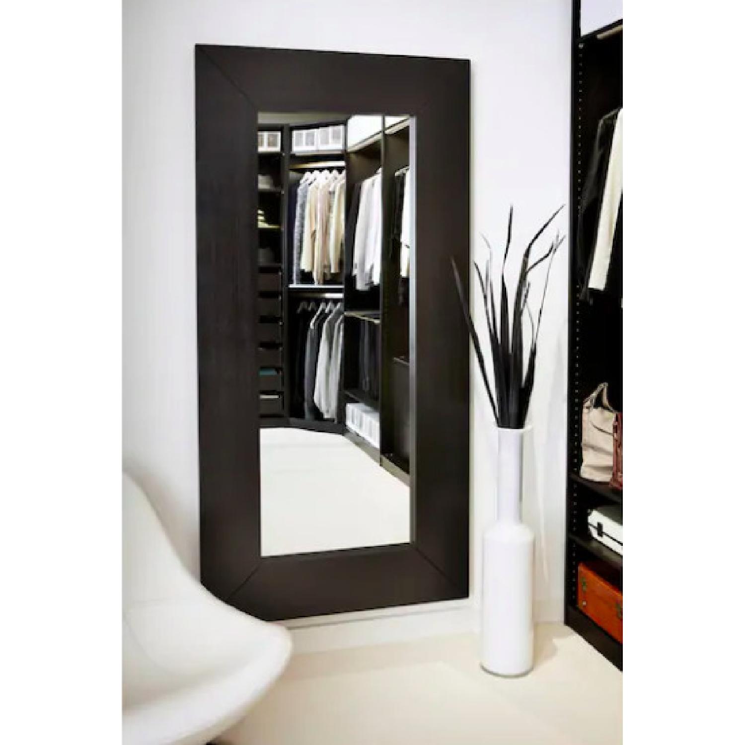 Ikea Mongstad Floor Mirror in Black-Brown - image-1