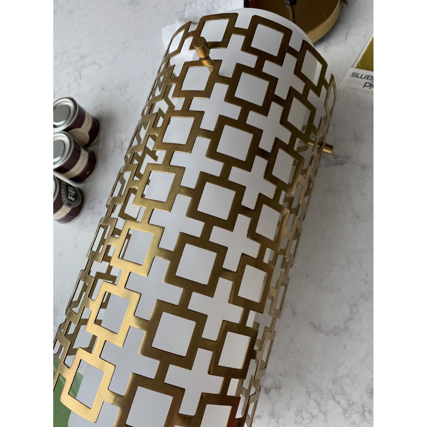 Jonathan Adler Parker Brass Pendant Light - image-4
