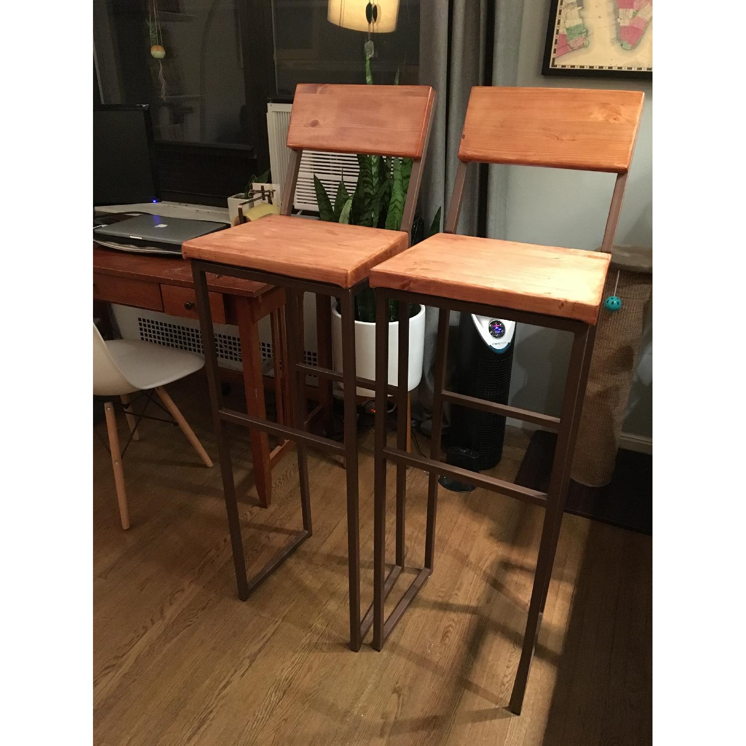 Rustic Bar Stools - image-3