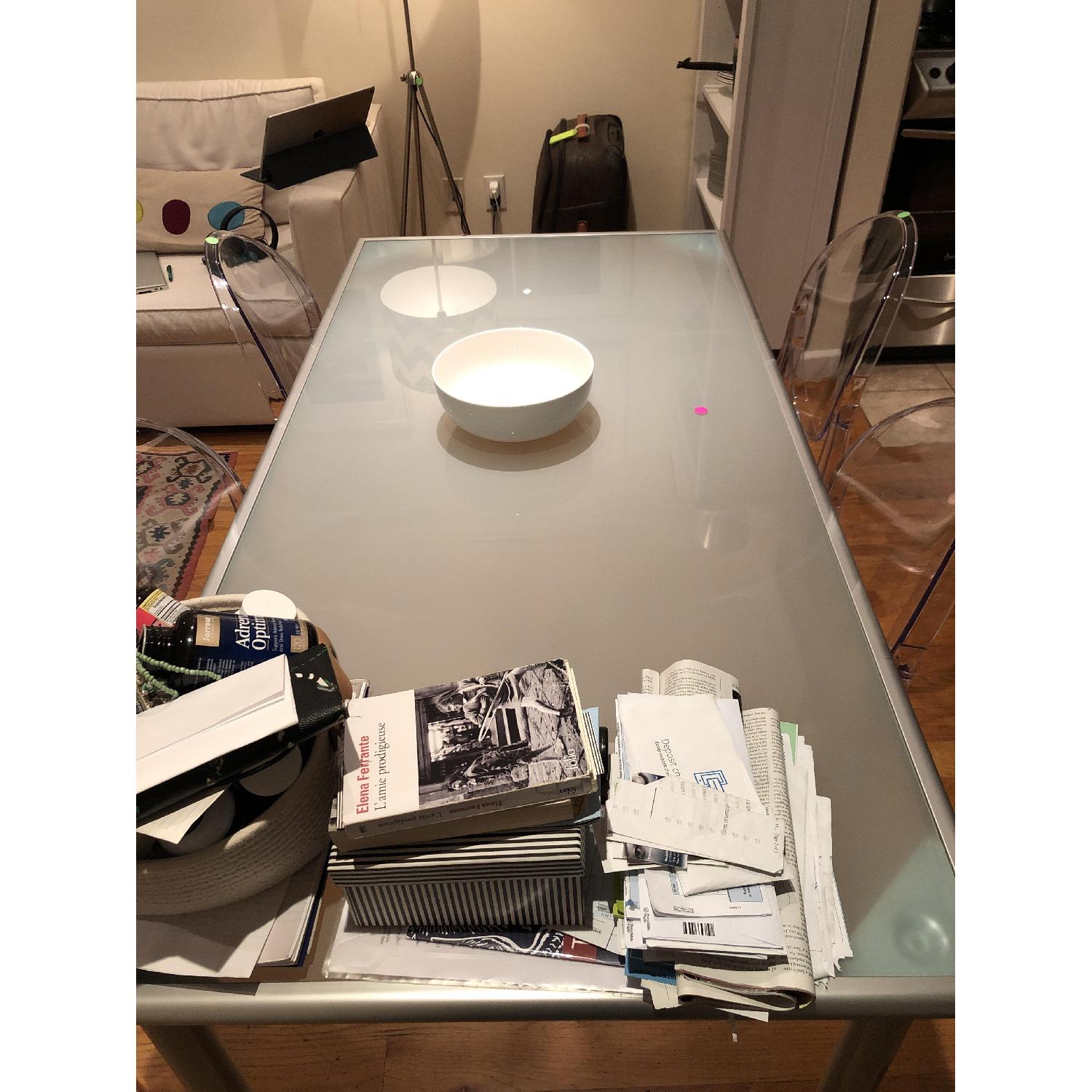 Ikea Glass Top Dining Table - image-2