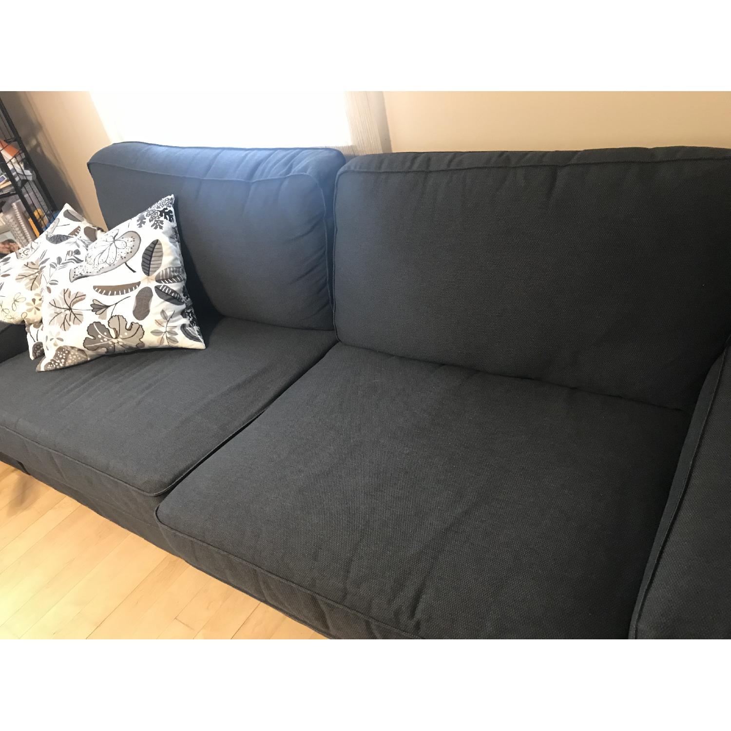 Ikea Kivik Blue-Gray Sofa - image-1
