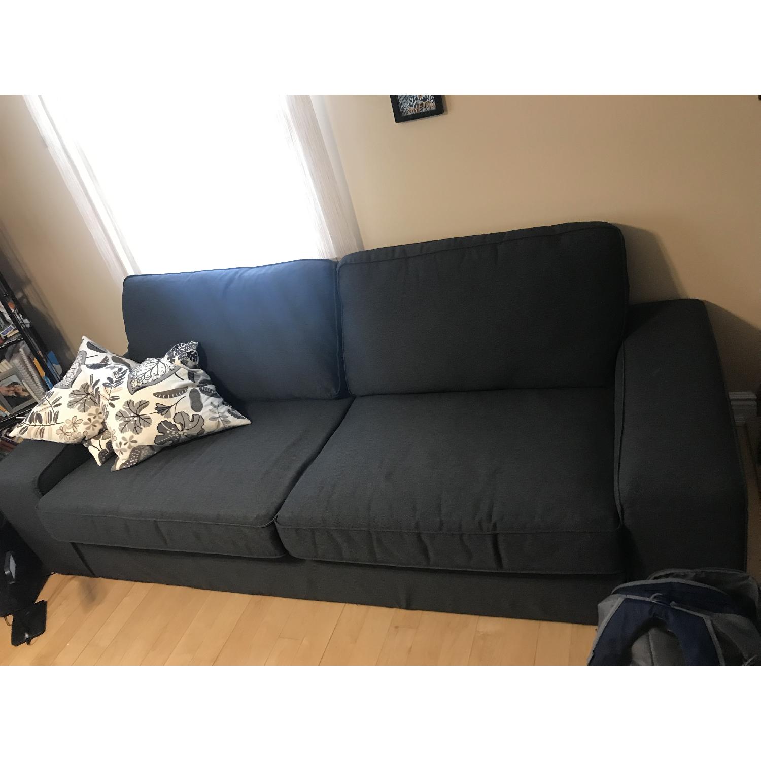 Ikea Kivik Blue-Gray Sofa - image-2