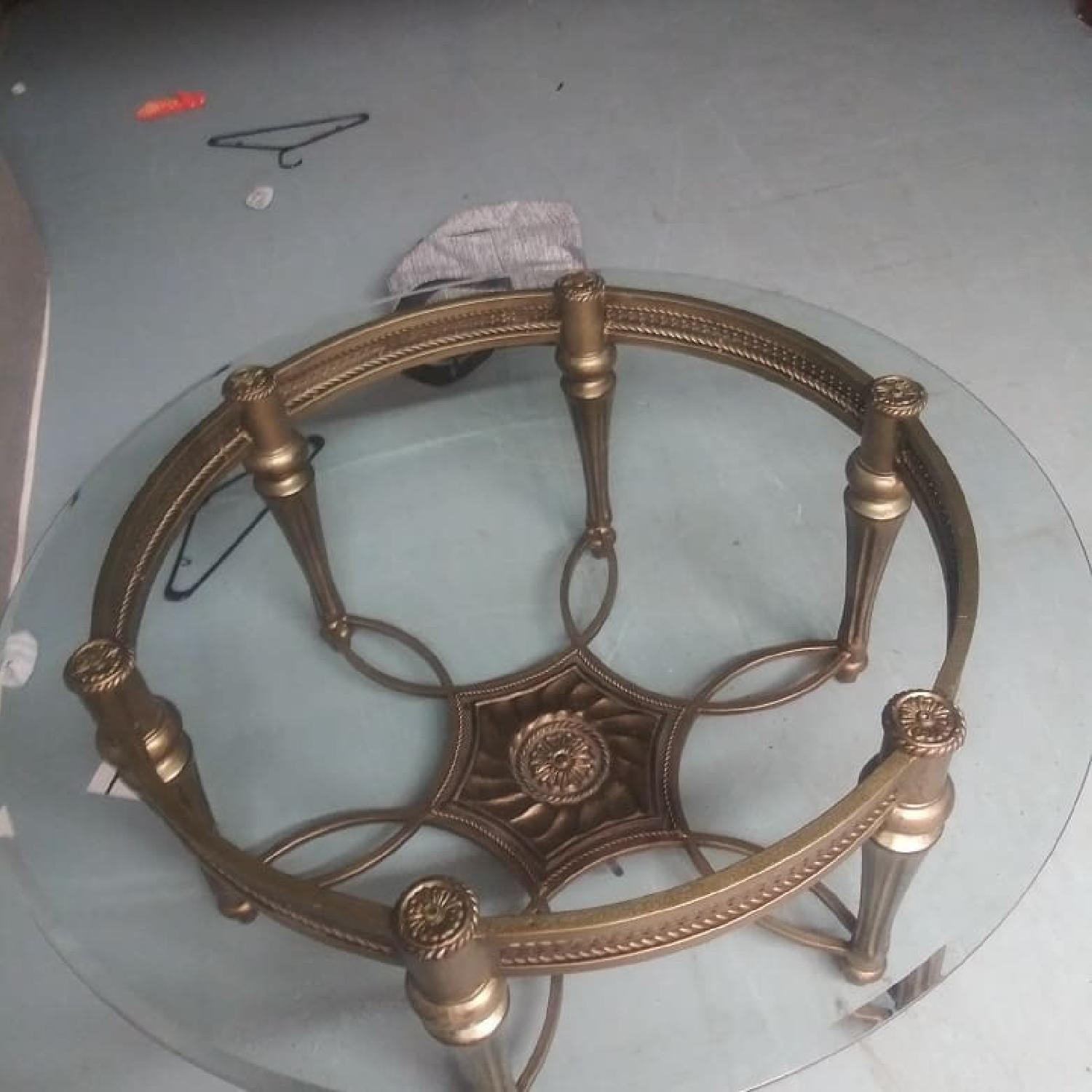 Glass Top Coffee Table - image-2