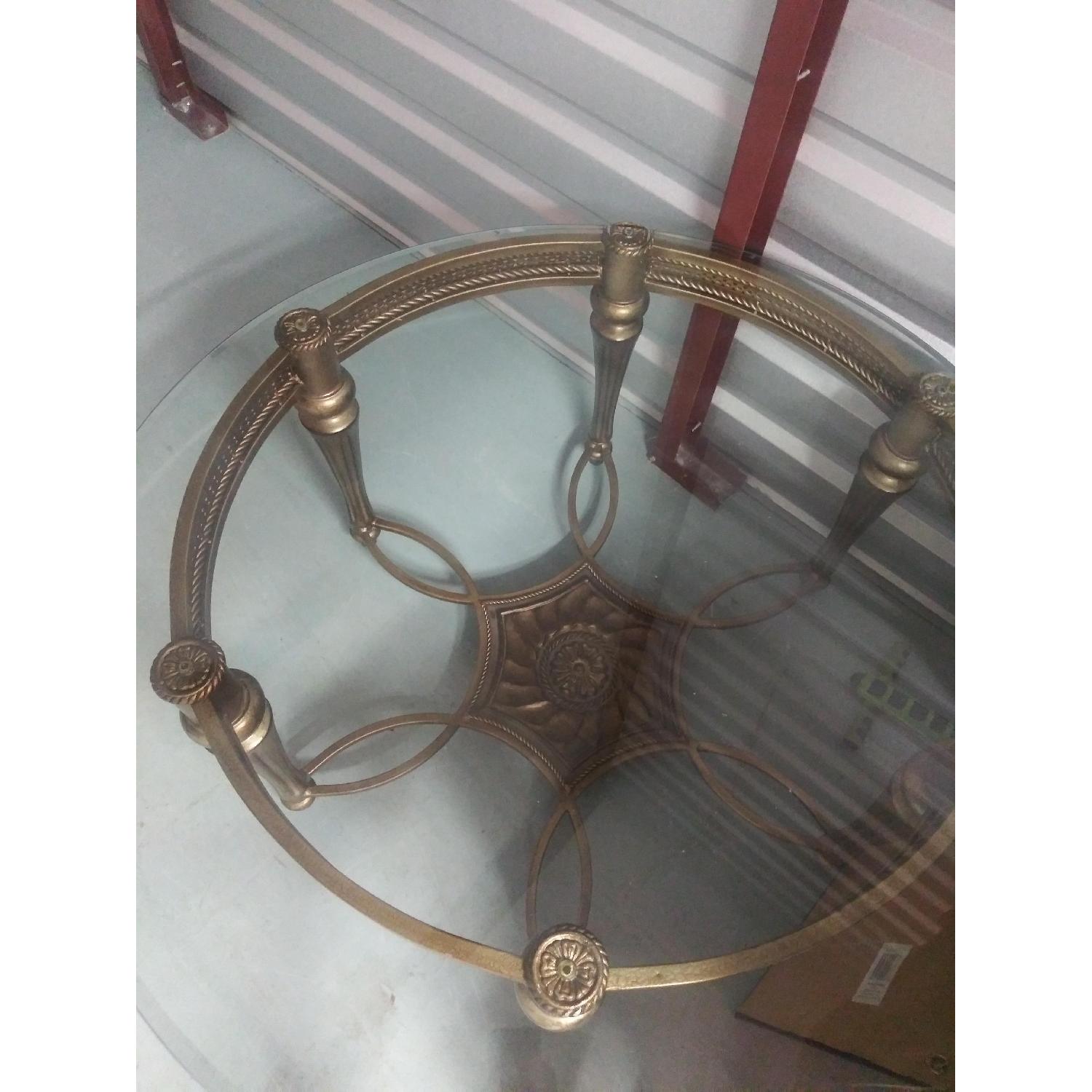 Glass Top Coffee Table - image-3