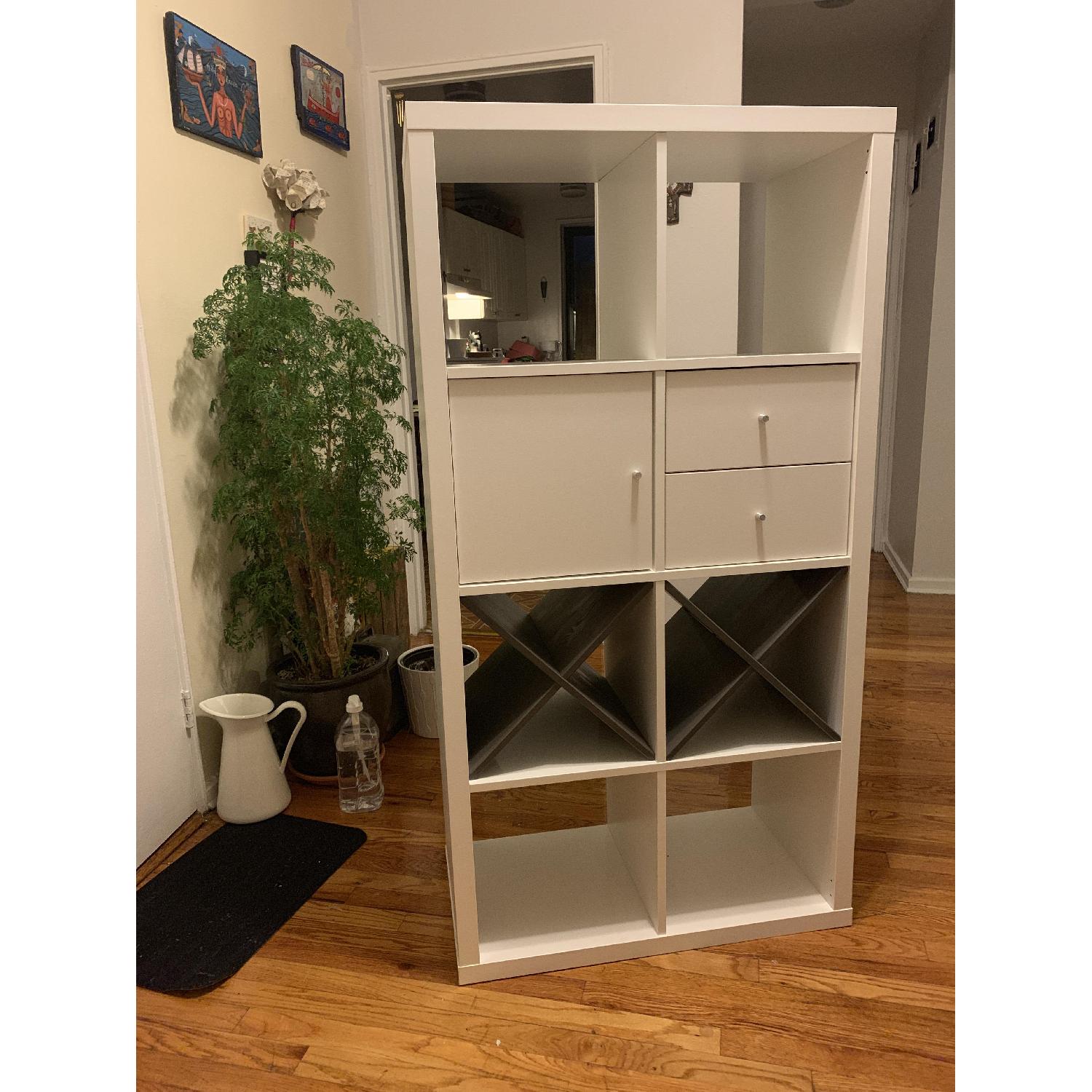 Ikea Kallax Shelf w/ Inserts - image-2