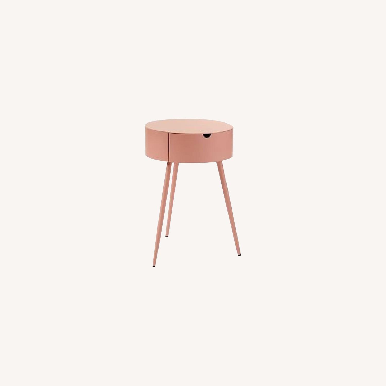 West Elm Mitzi Side Table in Antique Rose - image-0