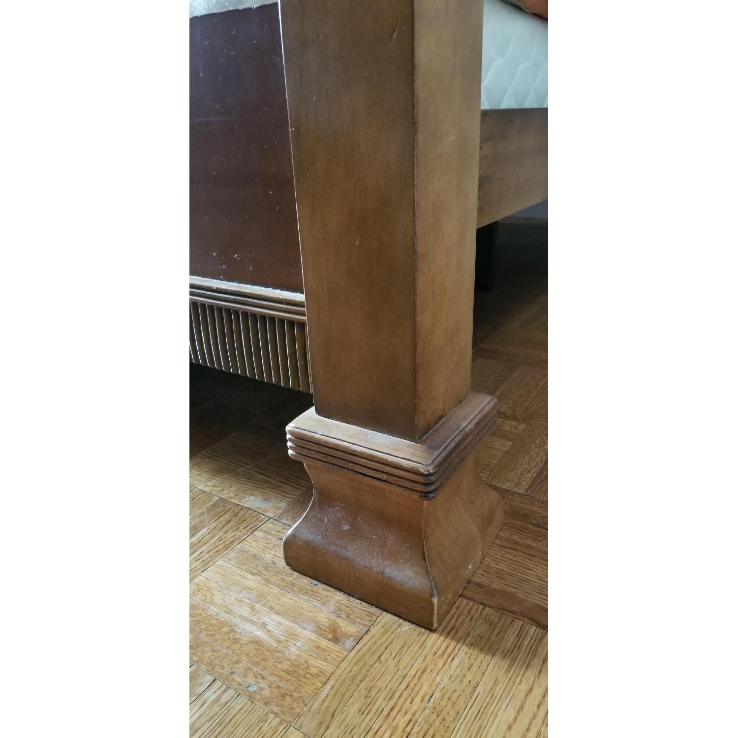 Ashley Vintage Style Bed w/ Mirror on Top - image-3