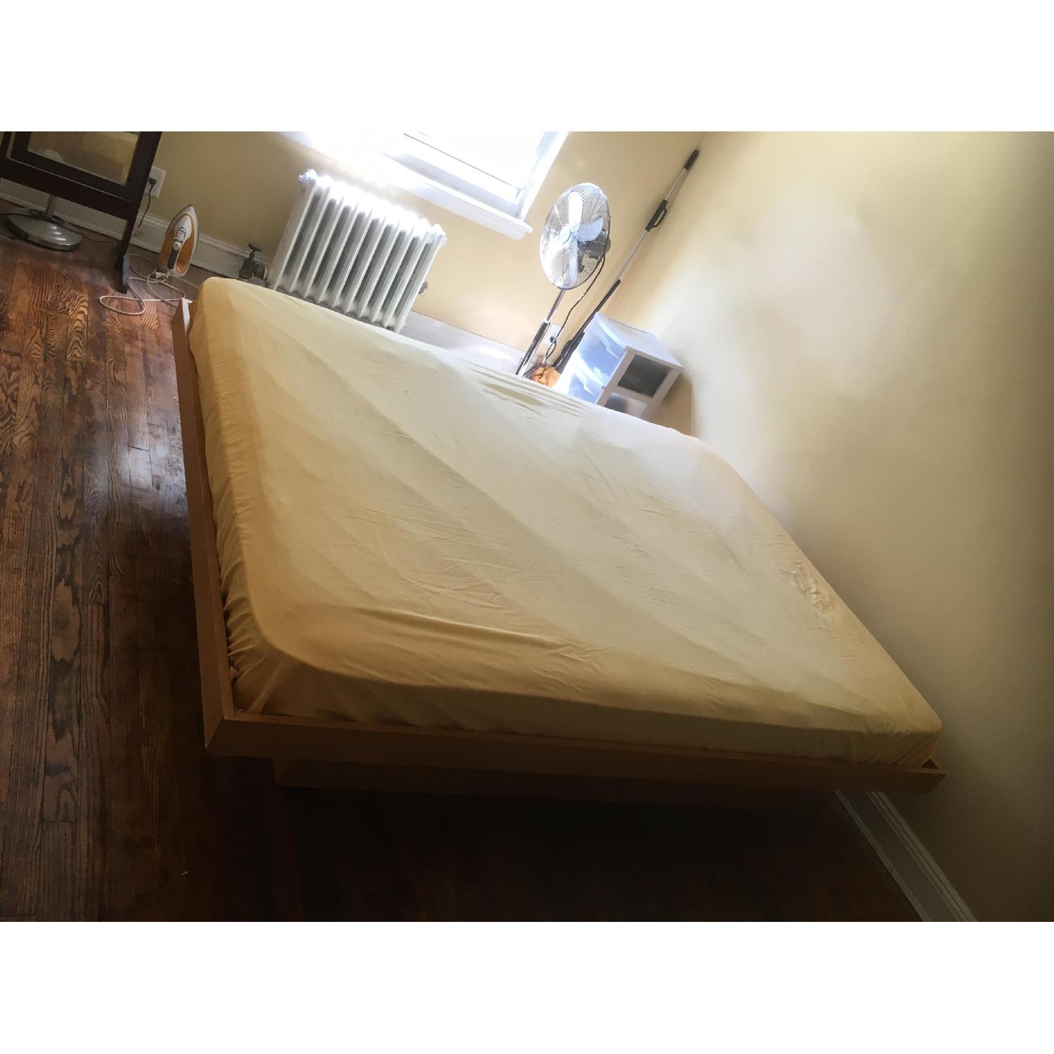 Gothic Cabinet Craft Platform Wood Bed Frame - image-6