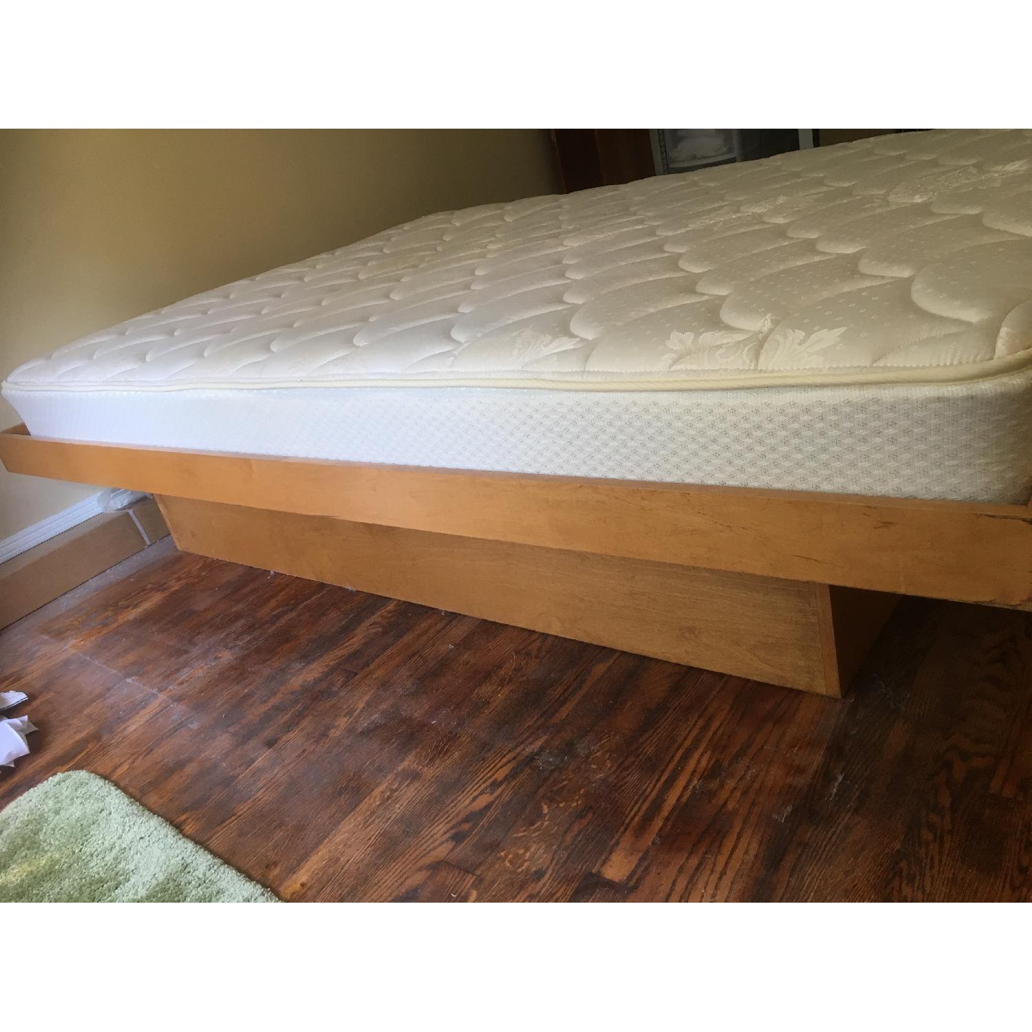 Gothic Cabinet Craft Platform Wood Bed Frame - image-9