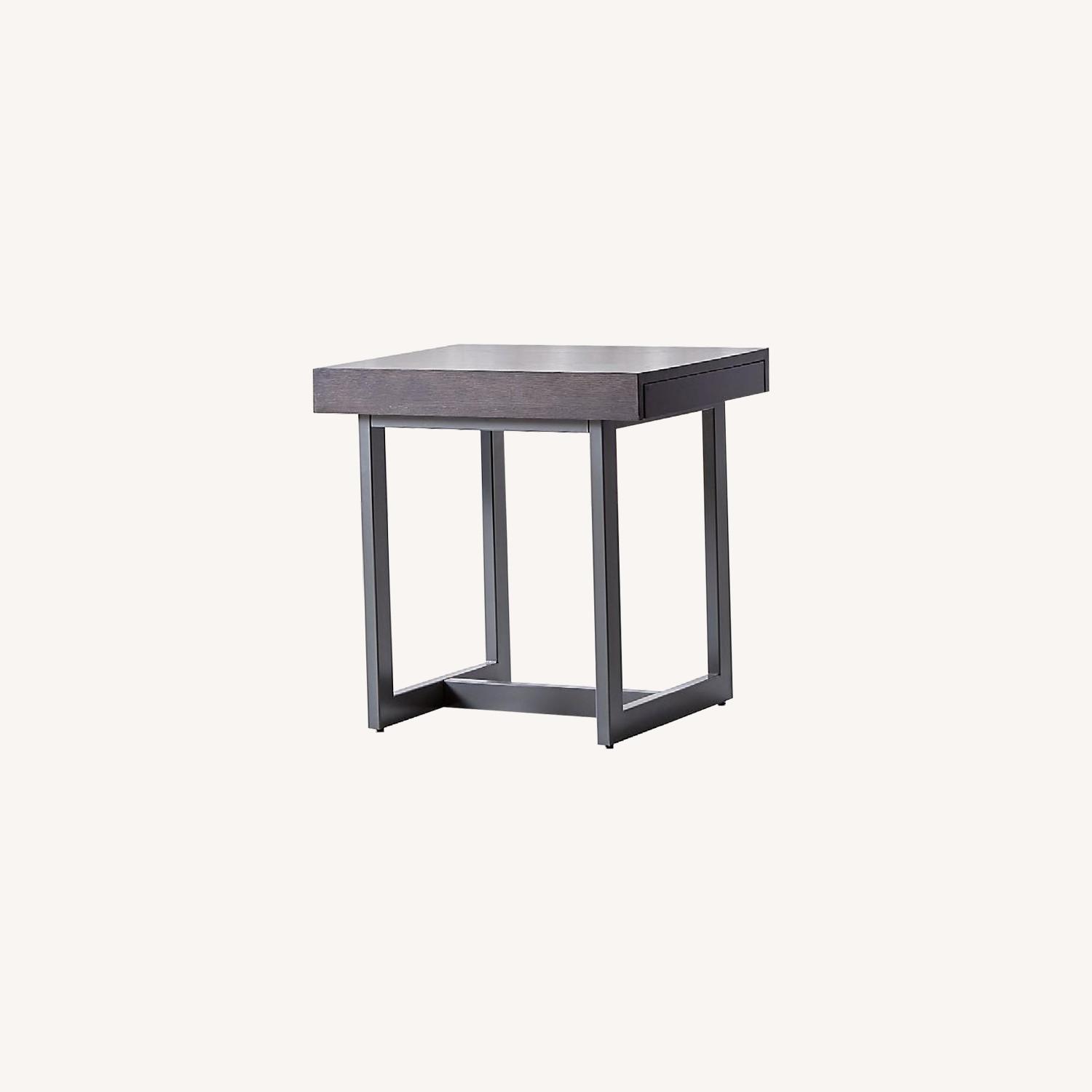 Crate & Barrel Archive End Table AptDeco