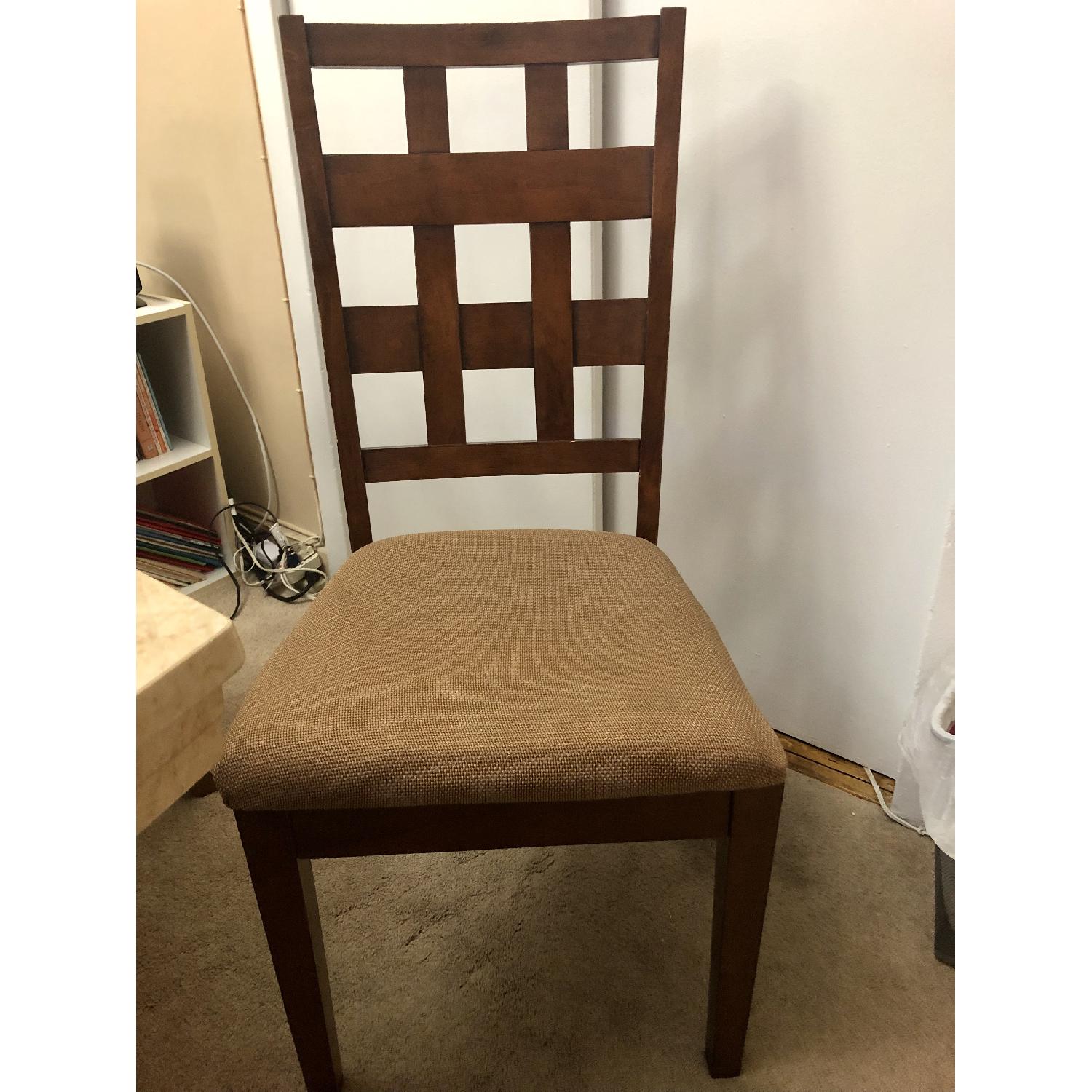 Ashley Wood Dining Chairs - image-1