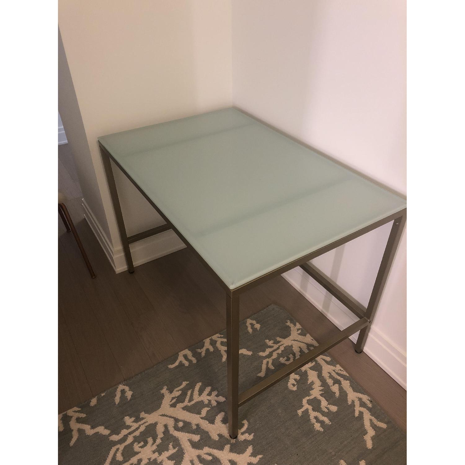 Glass & Metal Desk - image-2