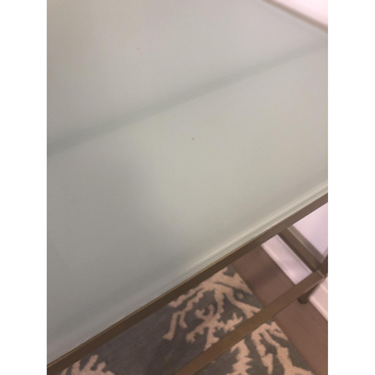 Glass & Metal Desk - image-3