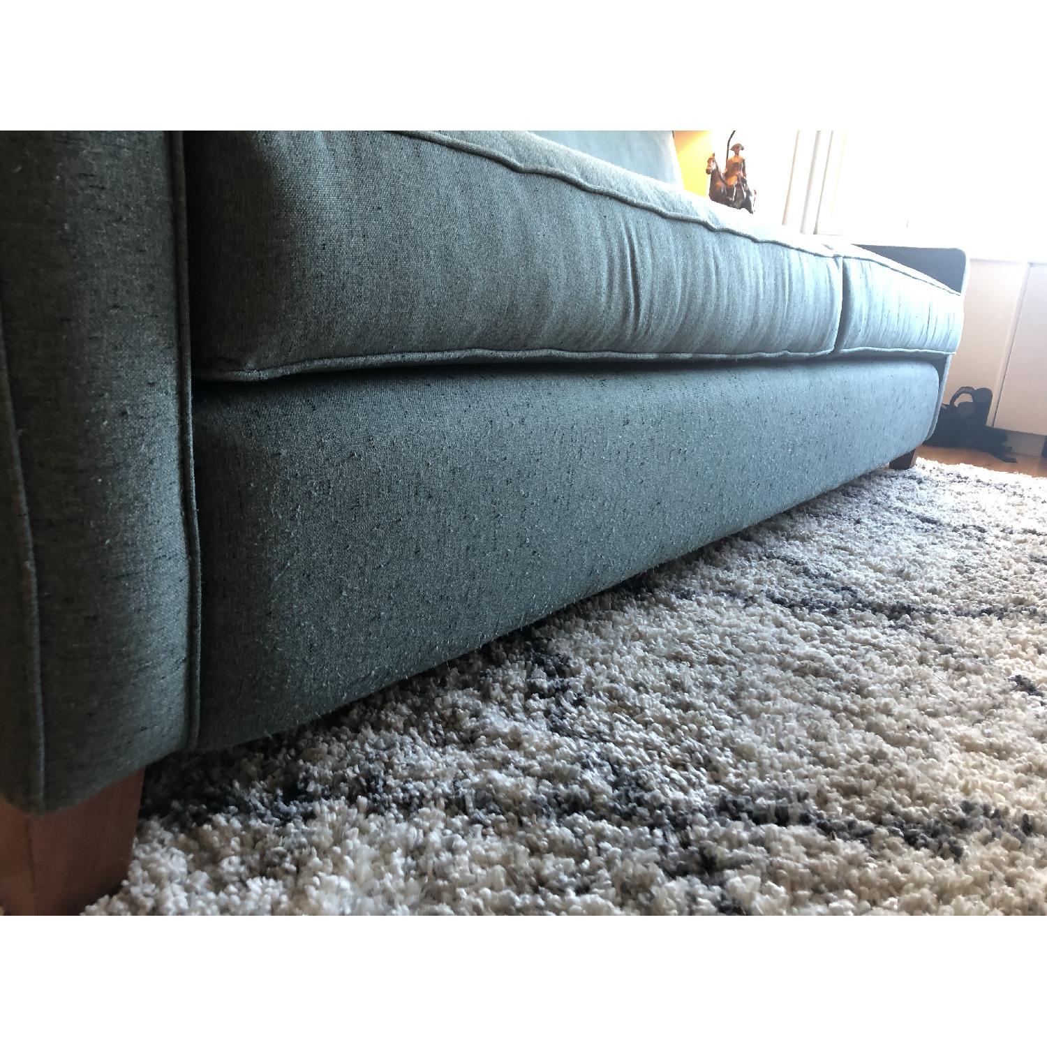 Joybird Levi Mid Century Modern Sofa in Essence Aqua AptDeco