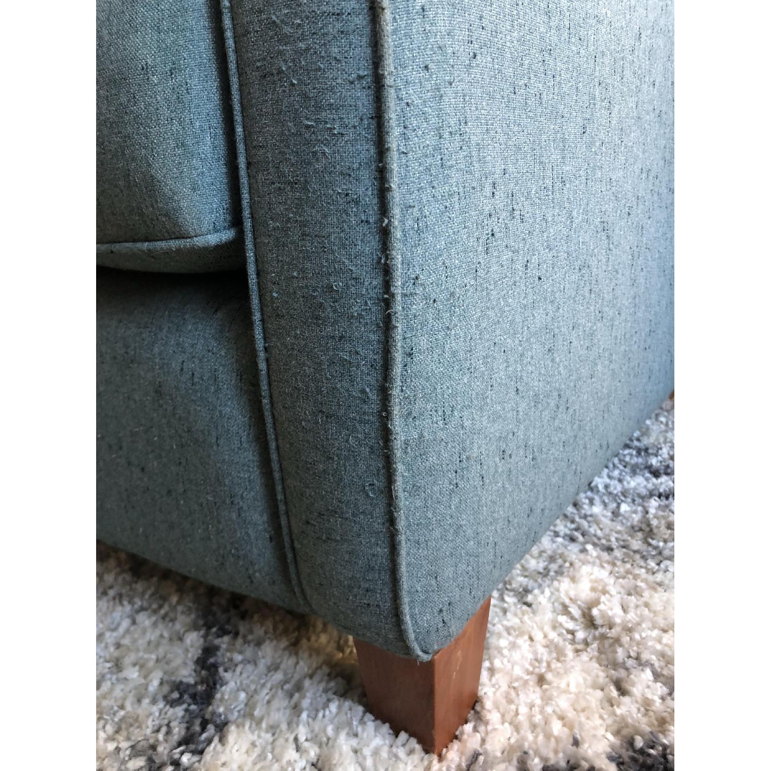 Joybird Levi Mid Century Modern Sofa in Essence Aqua AptDeco