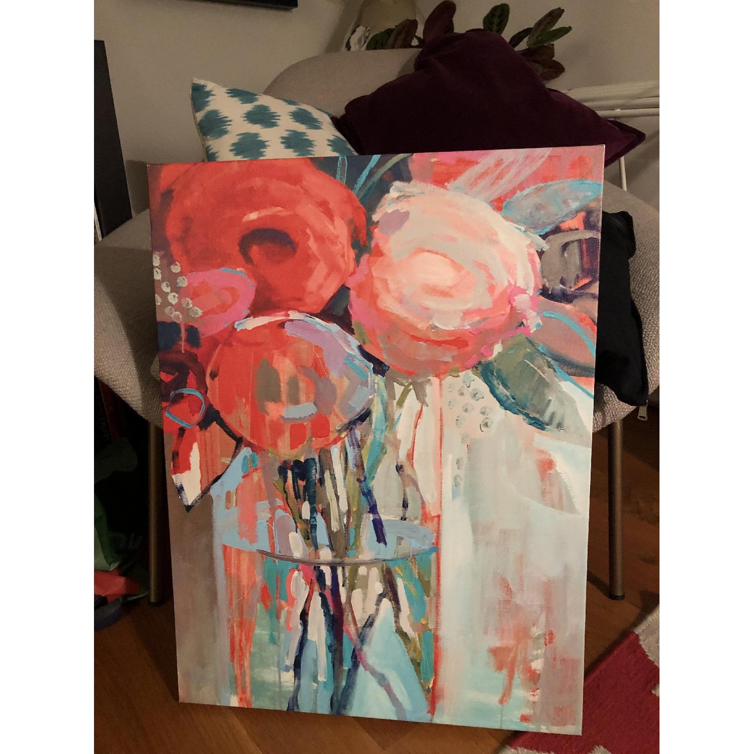 Modern Floral Canvas Print by Erin Gregory - Efflorescence - image-1