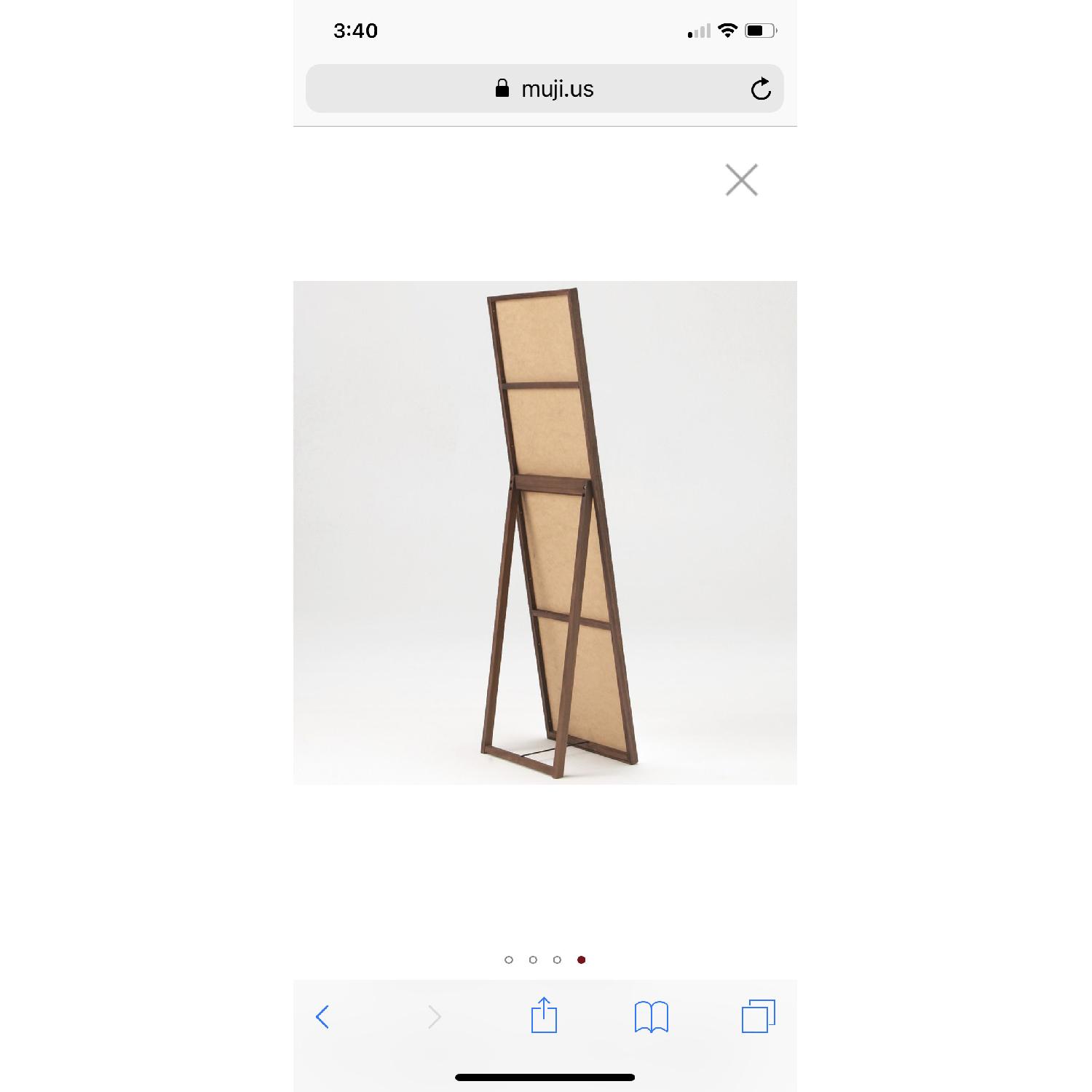 Muji Walnut Mirror - image-3
