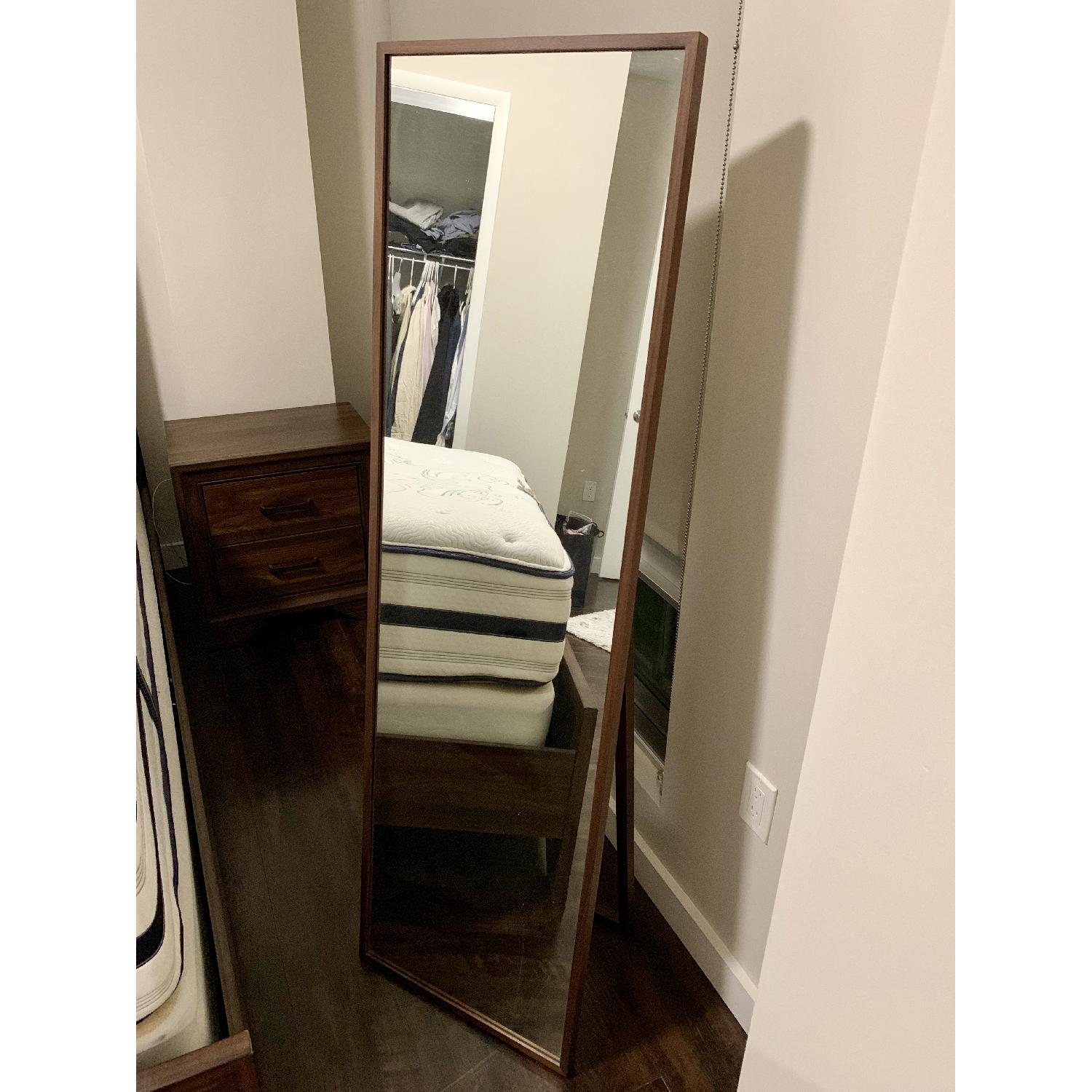 Muji Walnut Mirror - image-7