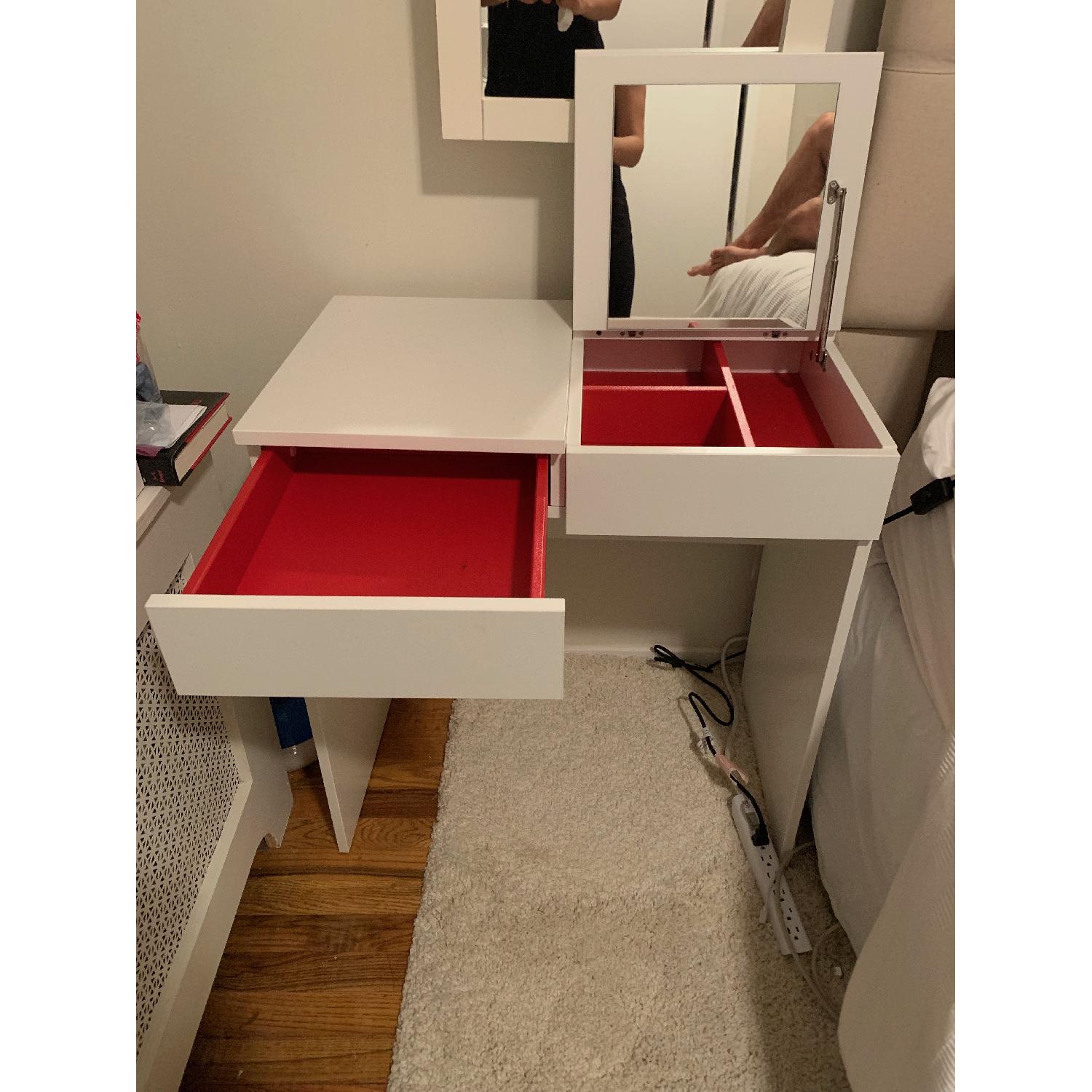 Ikea Brimnes White Dressing Table - image-2