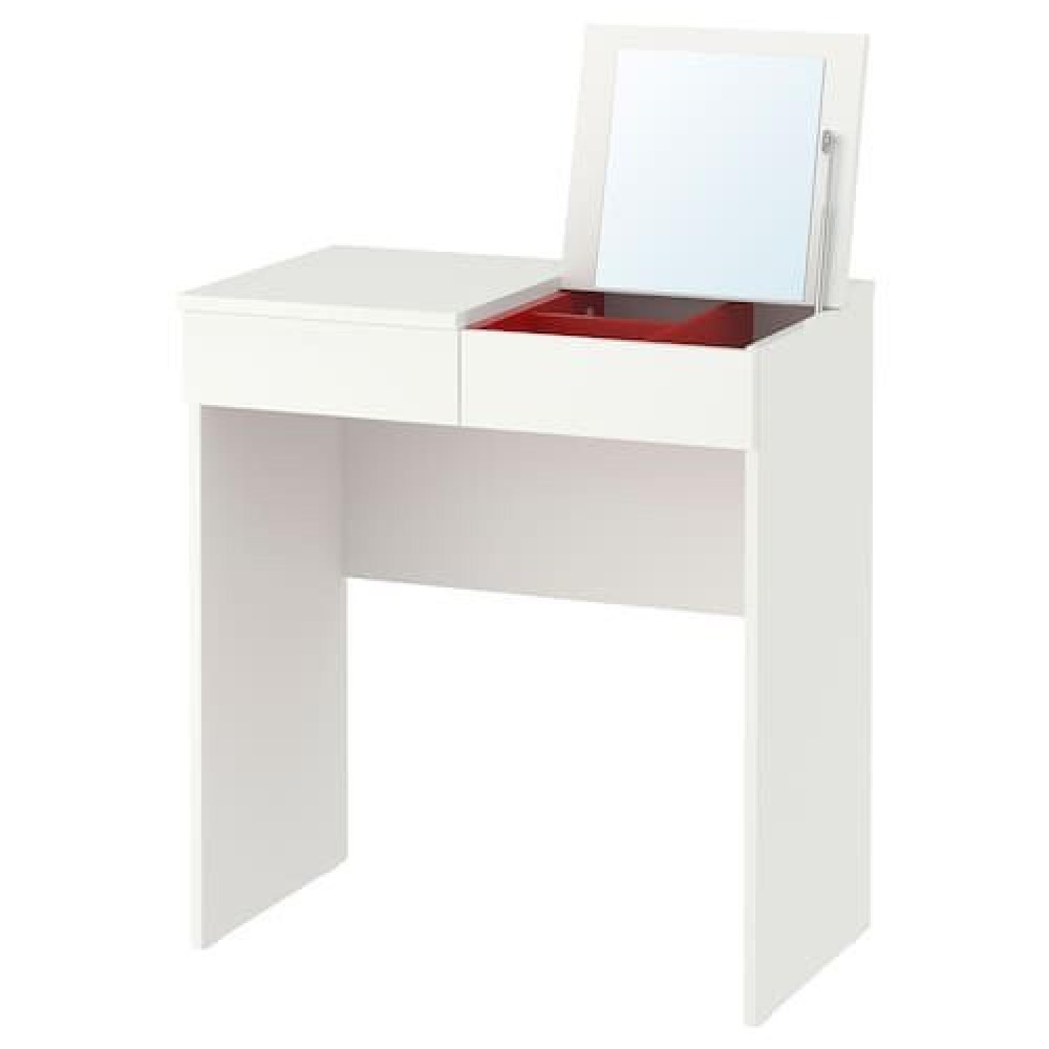 Ikea Brimnes White Dressing Table - image-0
